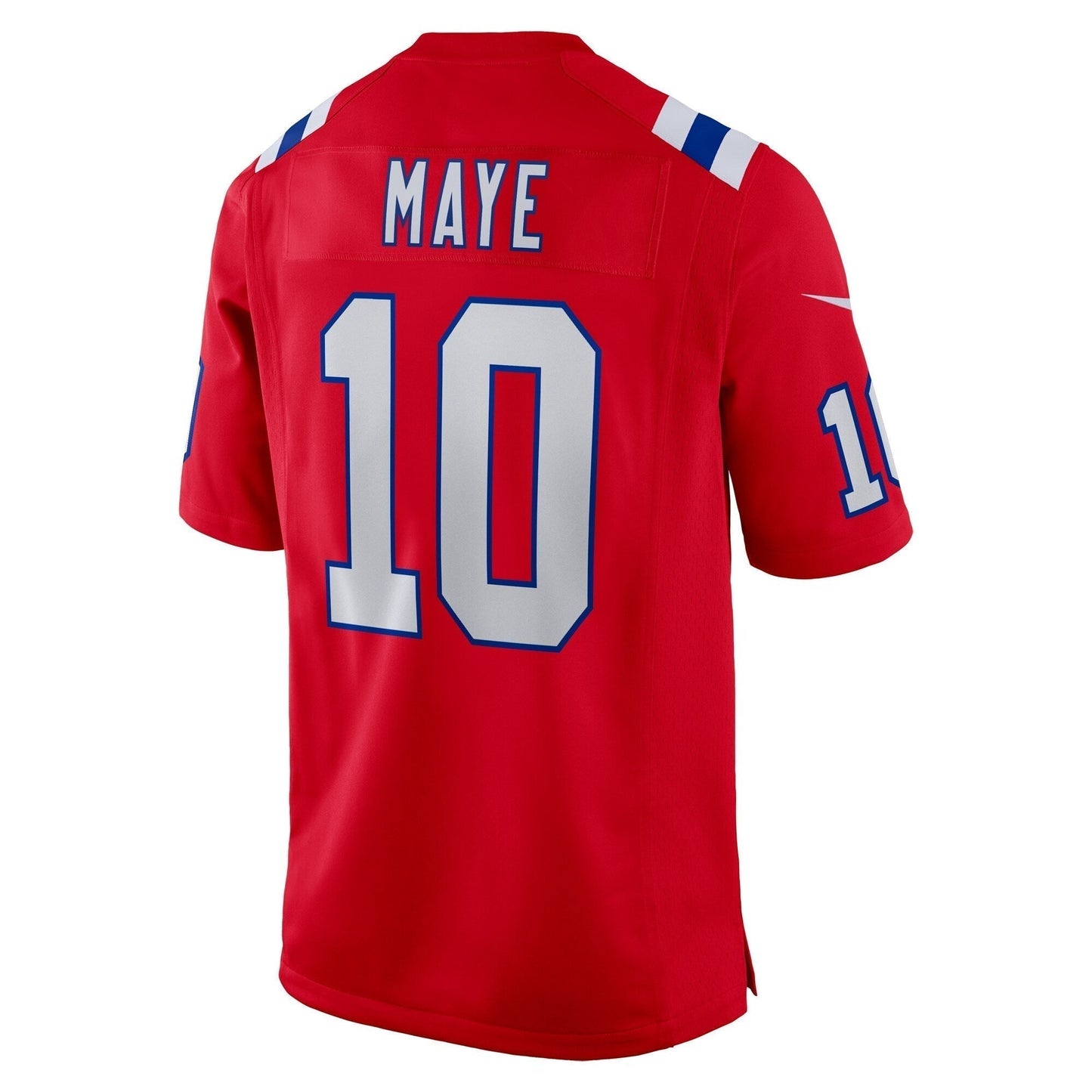 Drake Maye New England Patriots Game Jersey - Red