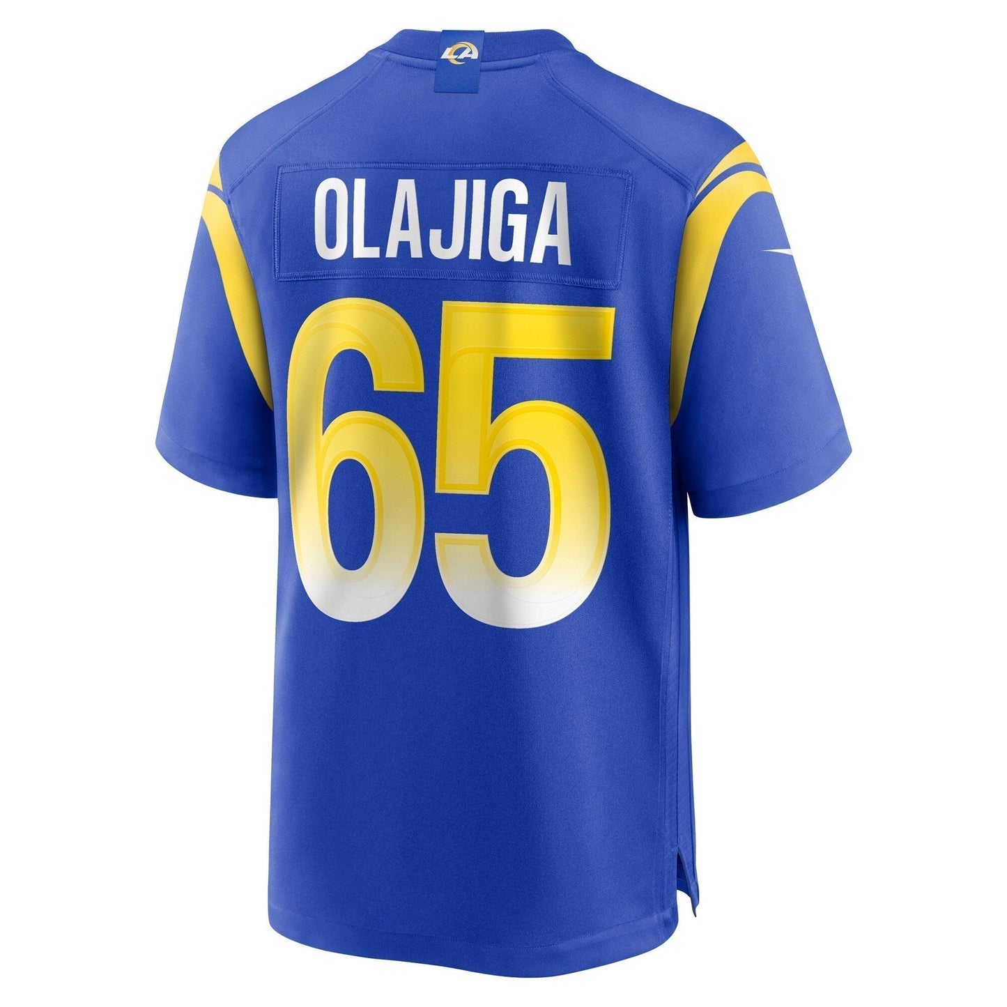 David Olajiga Los Angeles Rams Game Jersey - Royal
