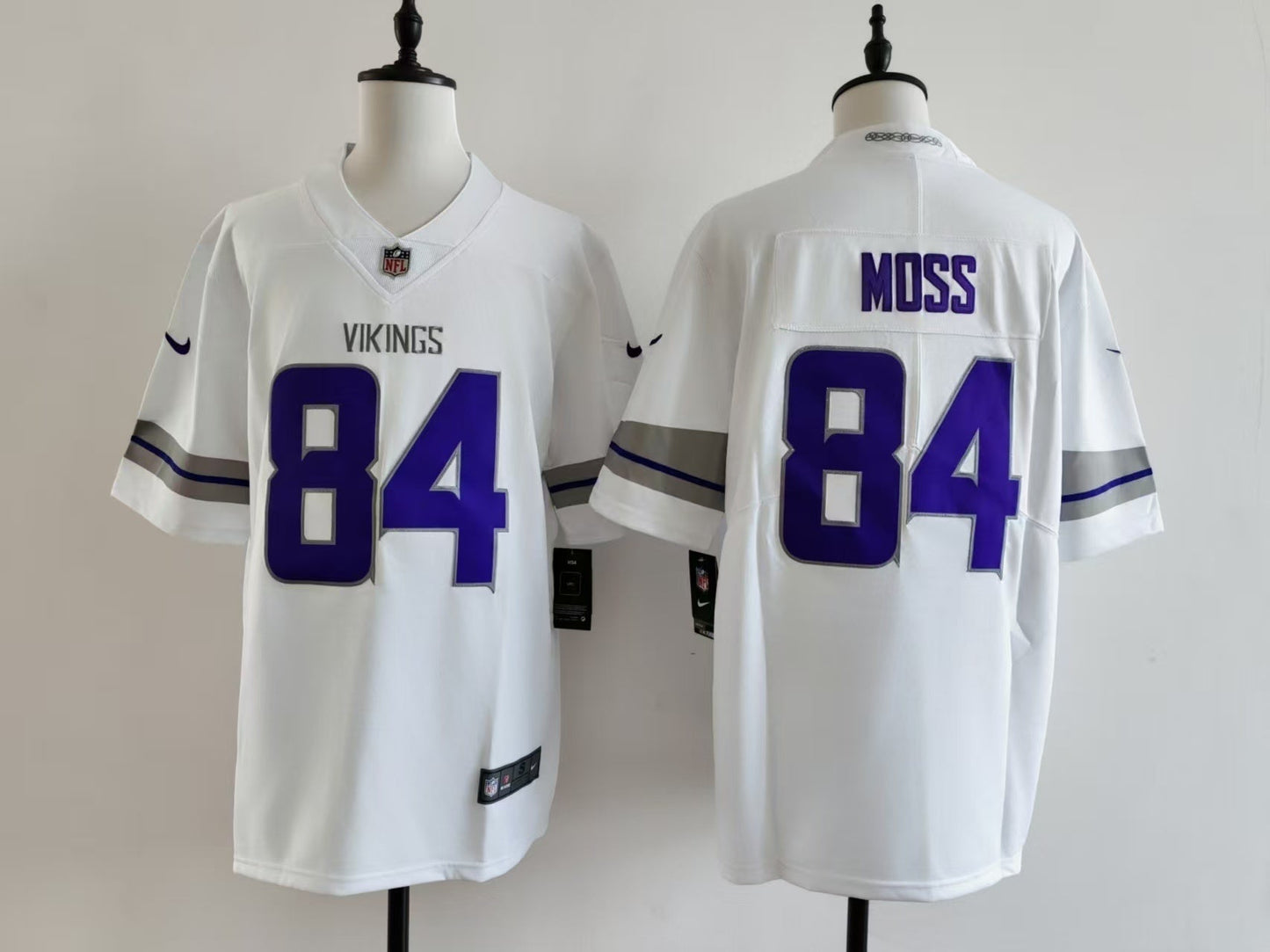 Men's Minnesota Vikings Randy Moss Jersey - White
