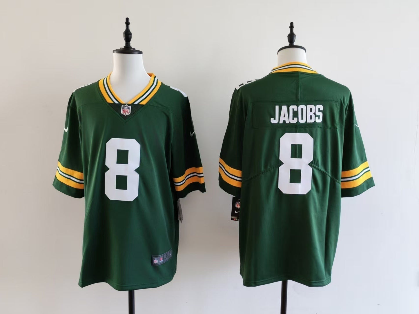 Men's Green Bay Packers Josh Jacobs Jersey - Green