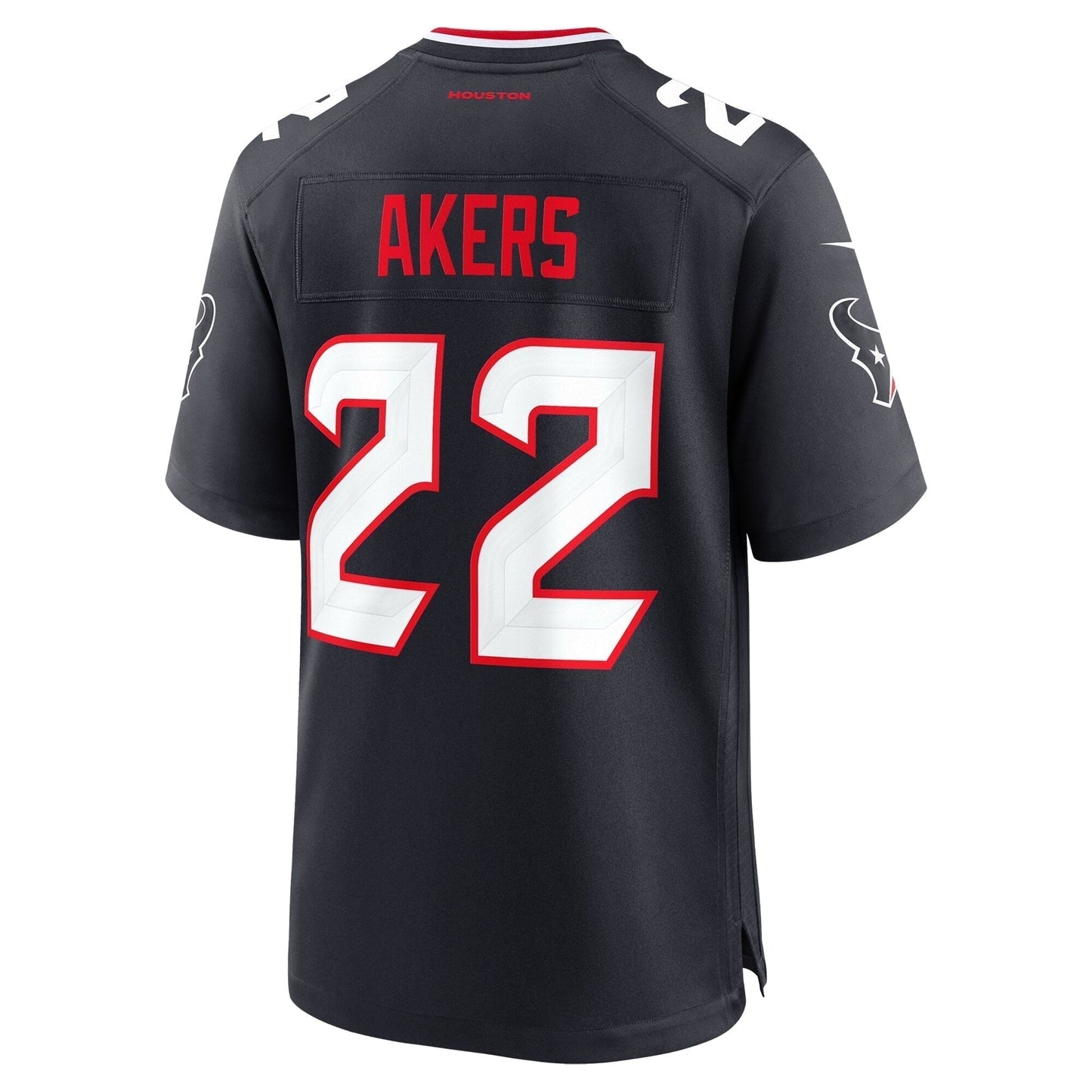 Cam Akers Houston Texans Team Game Jersey - Navy