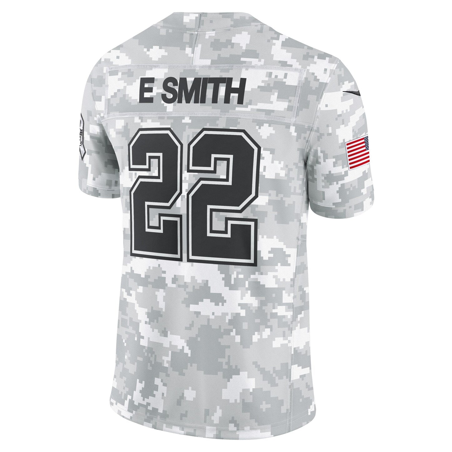 Emmitt Smith Dallas Cowboys 2024 Salute to Service Retired Limited Jersey - Arctic Camo