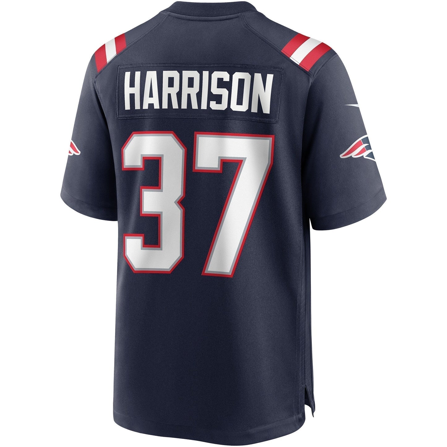 Rodney Harrison New England Patriots Game Retired Jersey - Navy