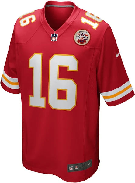 Men's Len Dawson Red Kansas City Chiefs Game Retired Player Jersey