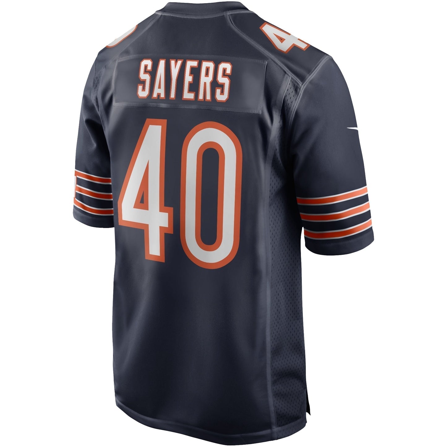 Gale Sayers Chicago Bears Game Retired Jersey - Navy