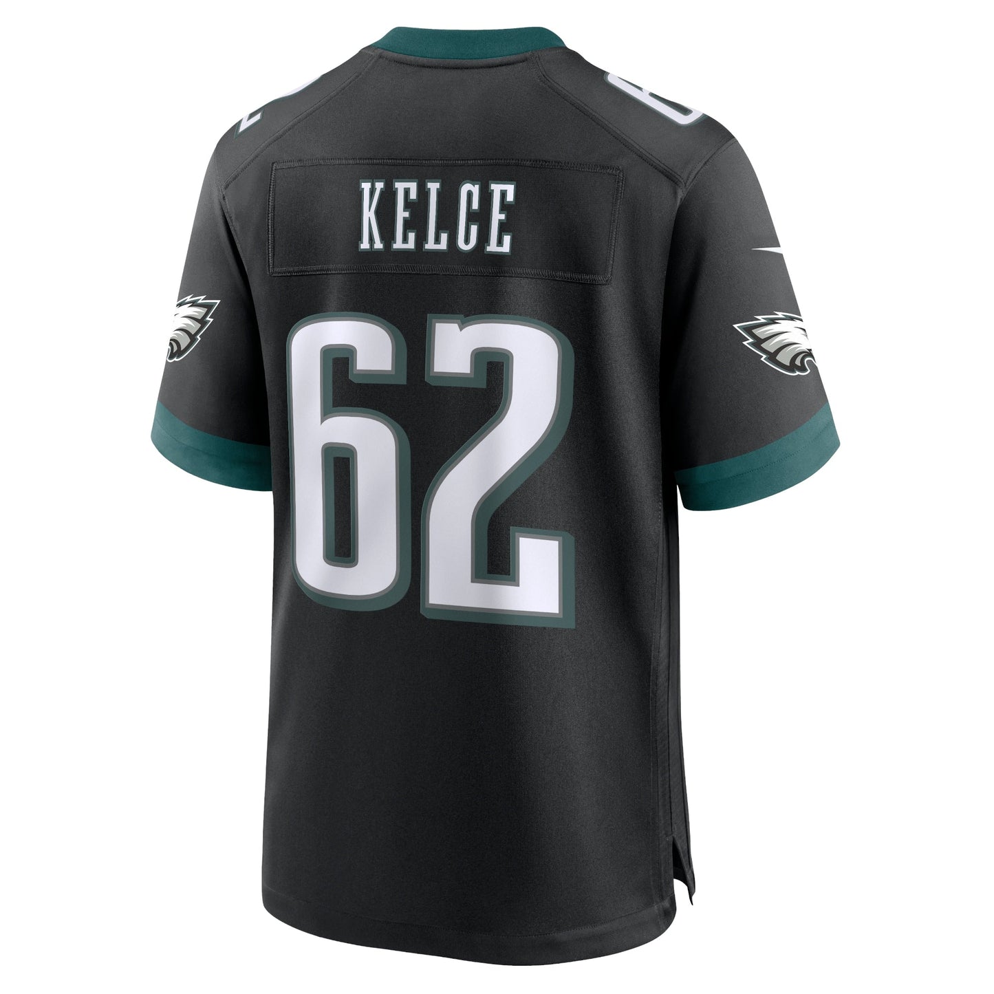 Jason Kelce Philadelphia Eagles Alternate Game Jersey - Black