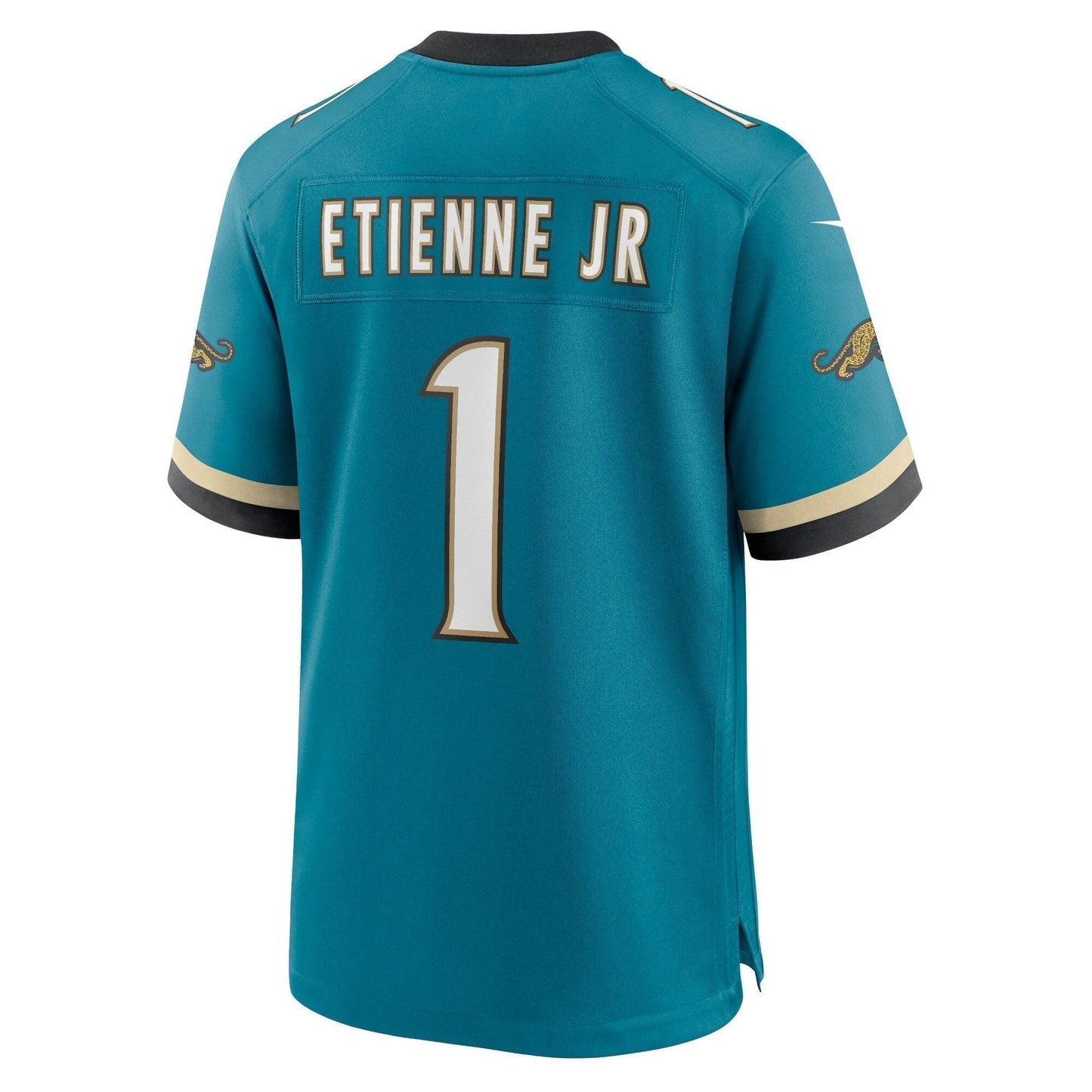 Travis Etienne Jr Jacksonville Jaguars Prowler Throwback Game Jersey - Teal
