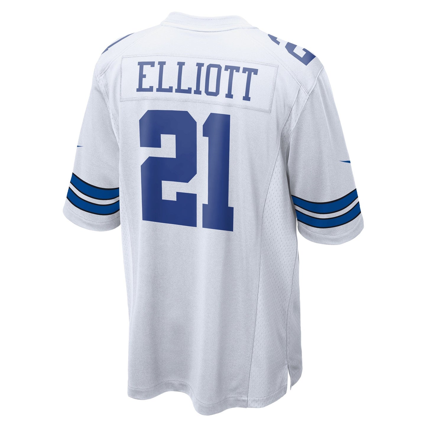Ezekiel Elliott Dallas Cowboys Team Game Jersey - White