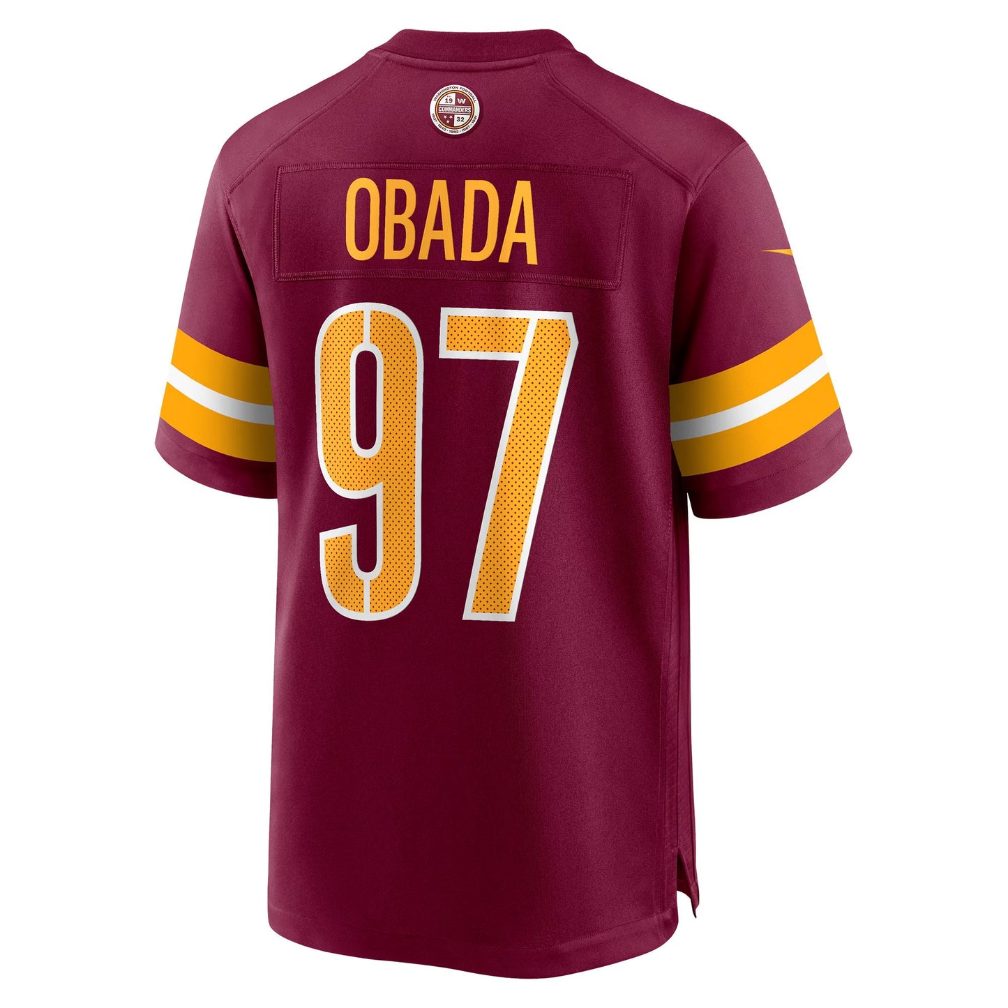 Washington Commanders Efe Obada Burgundy Game Jersey