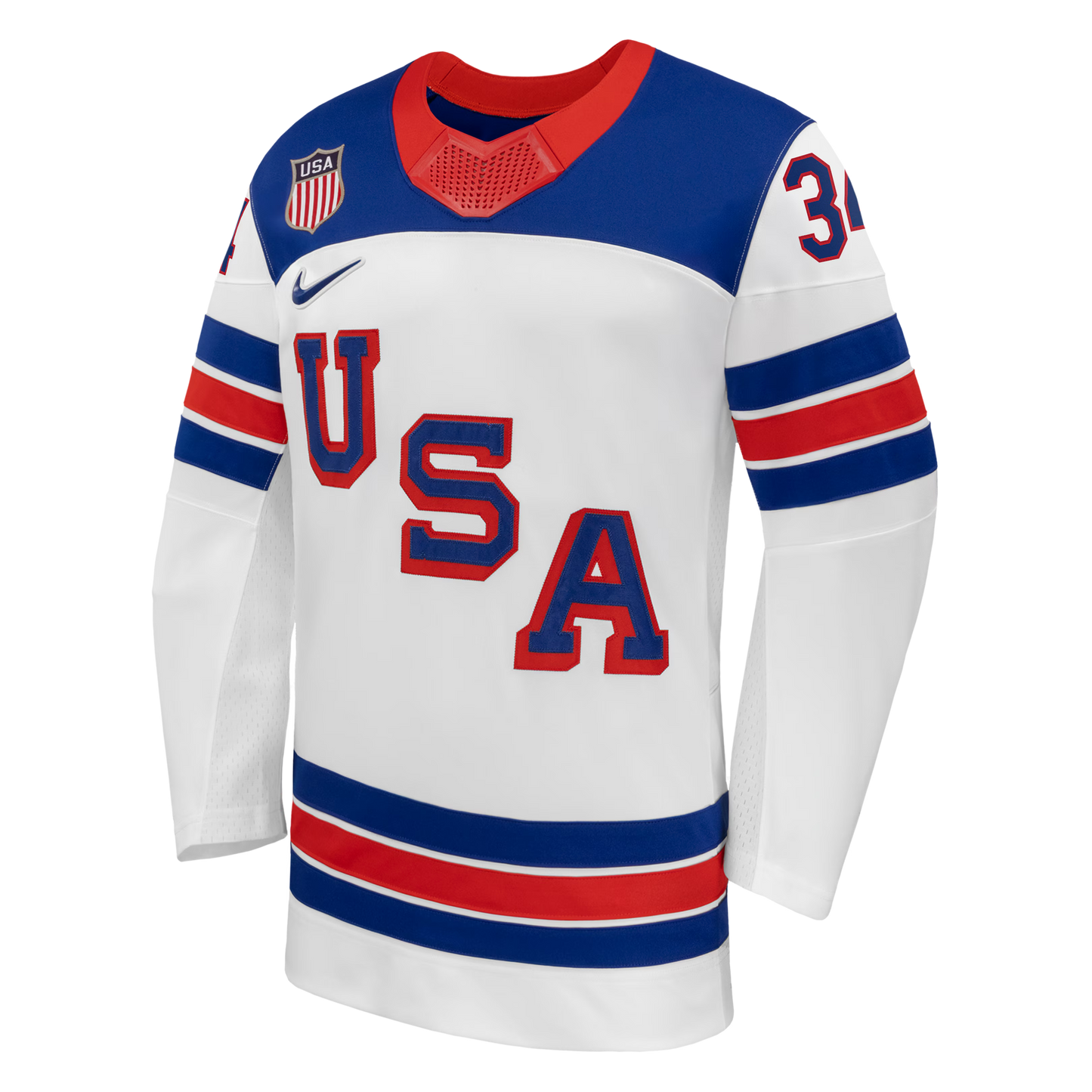 USA Hockey 2026 Home Supporter Edition Jersey Auston Matthews #34 Royal Blue