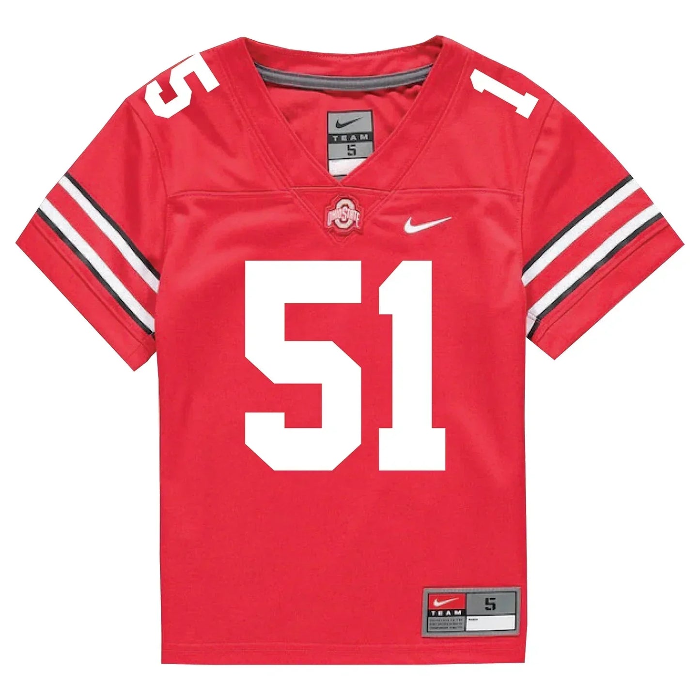 Luke Montgomery Ohio State Buckeyes Jersey Red