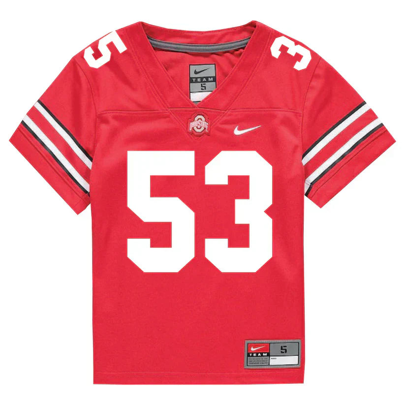 Will Smith Jr. Ohio State Buckeyes Jersey Red
