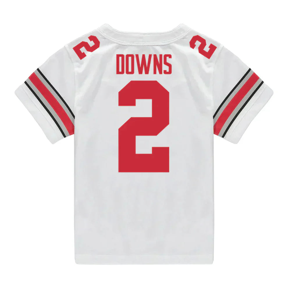 Caleb Downs Ohio State Buckeyes Jersey White