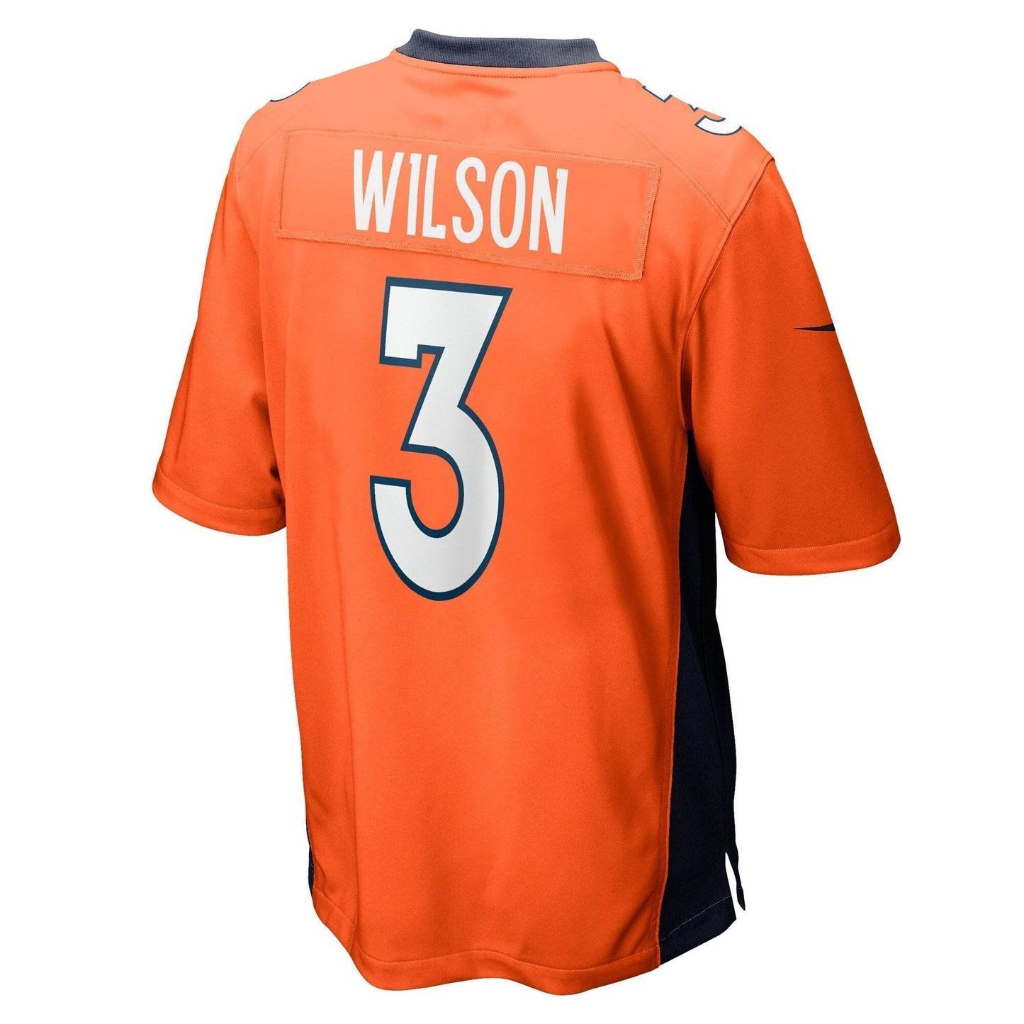 Russell Wilson Denver Broncos Game Jersey - Orange