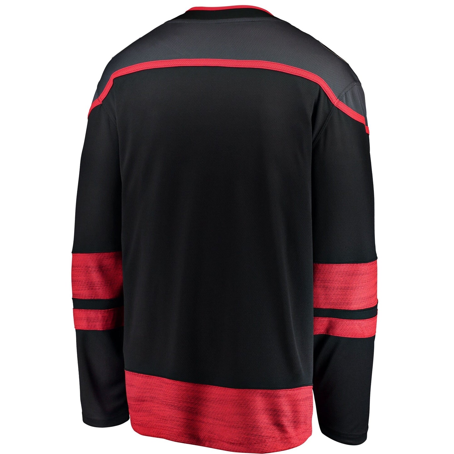 Custom Carolina Hurricanes Home Breakaway Jersey - Black