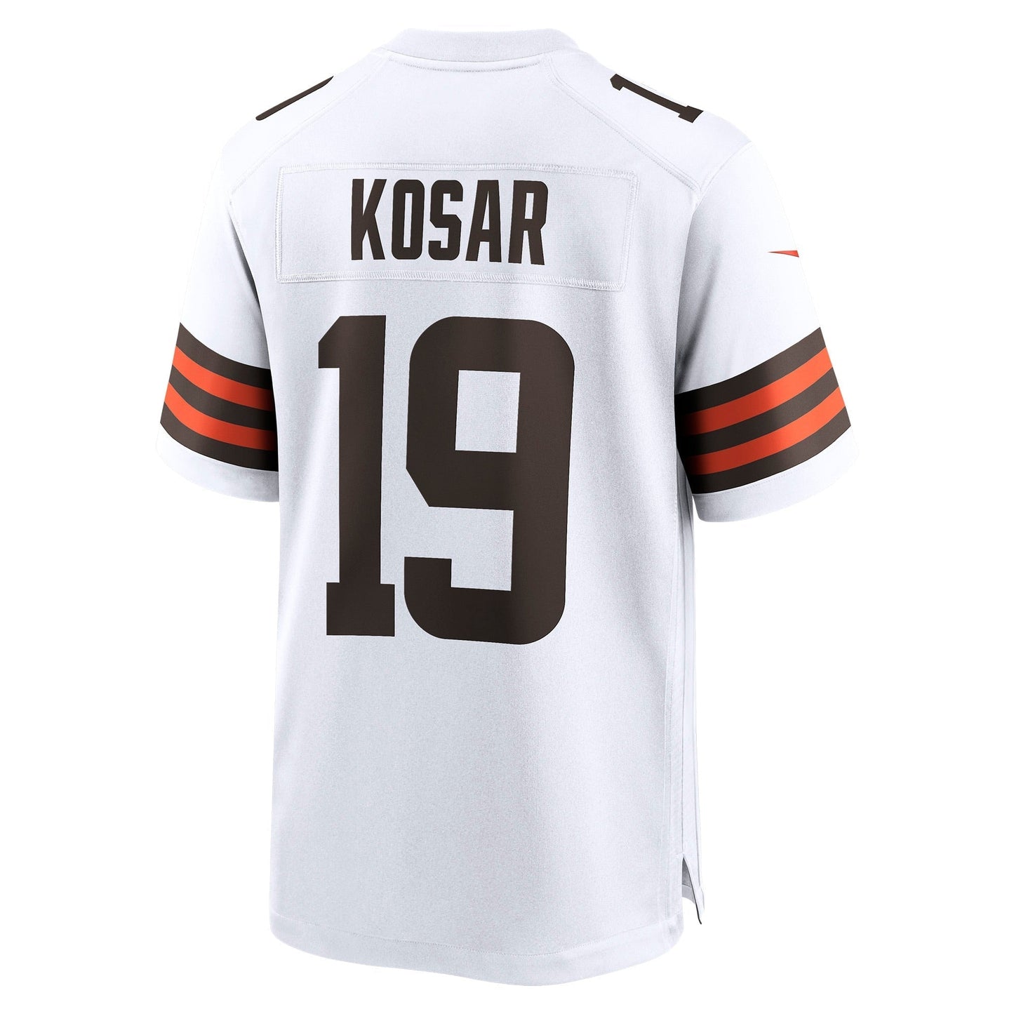 Bernie Kosar Cleveland Browns Retired Game Jersey - White