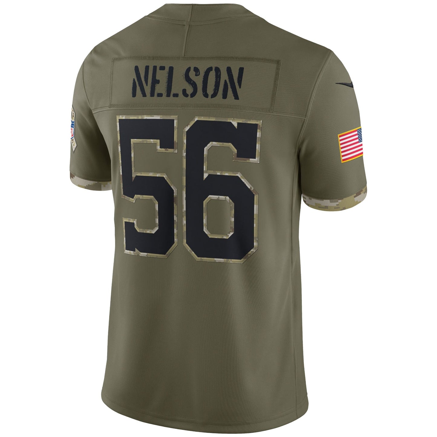 Quenton Nelson Indianapolis Colts Salute To Service Limited Jersey - Olive