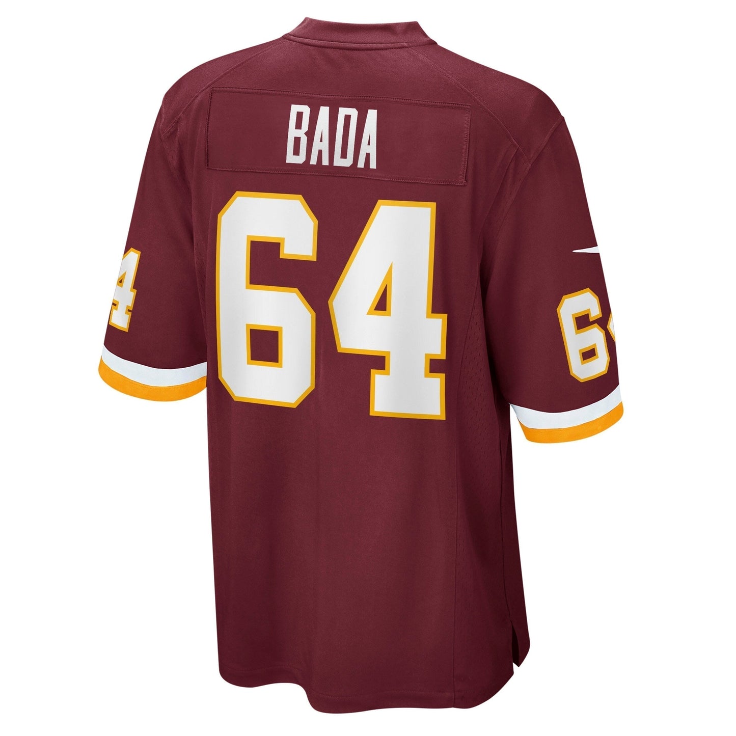 David Bada Washington Football Team Game Jersey - Burgundy