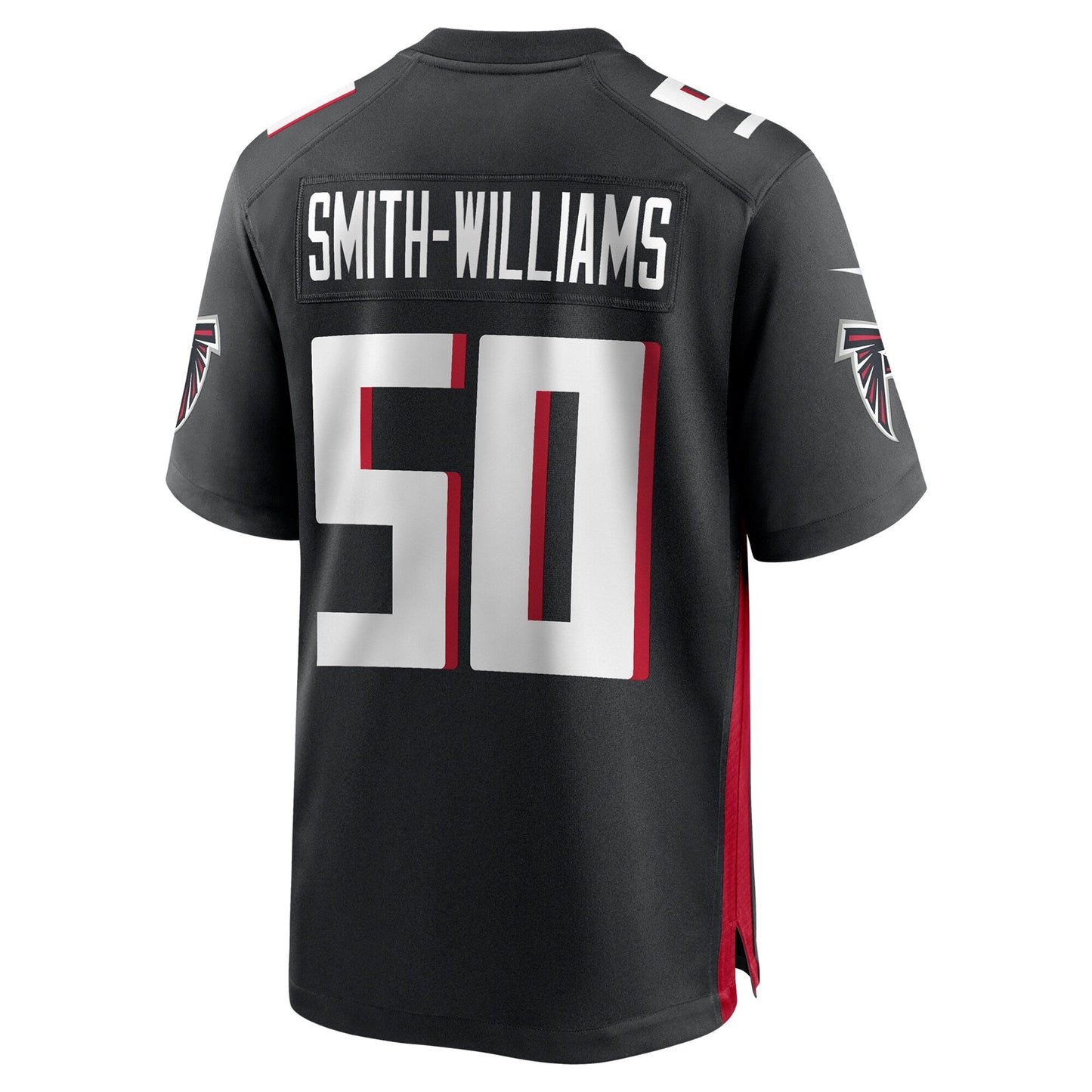 James Smith-Williams Atlanta Falcons Team Game Jersey - Black