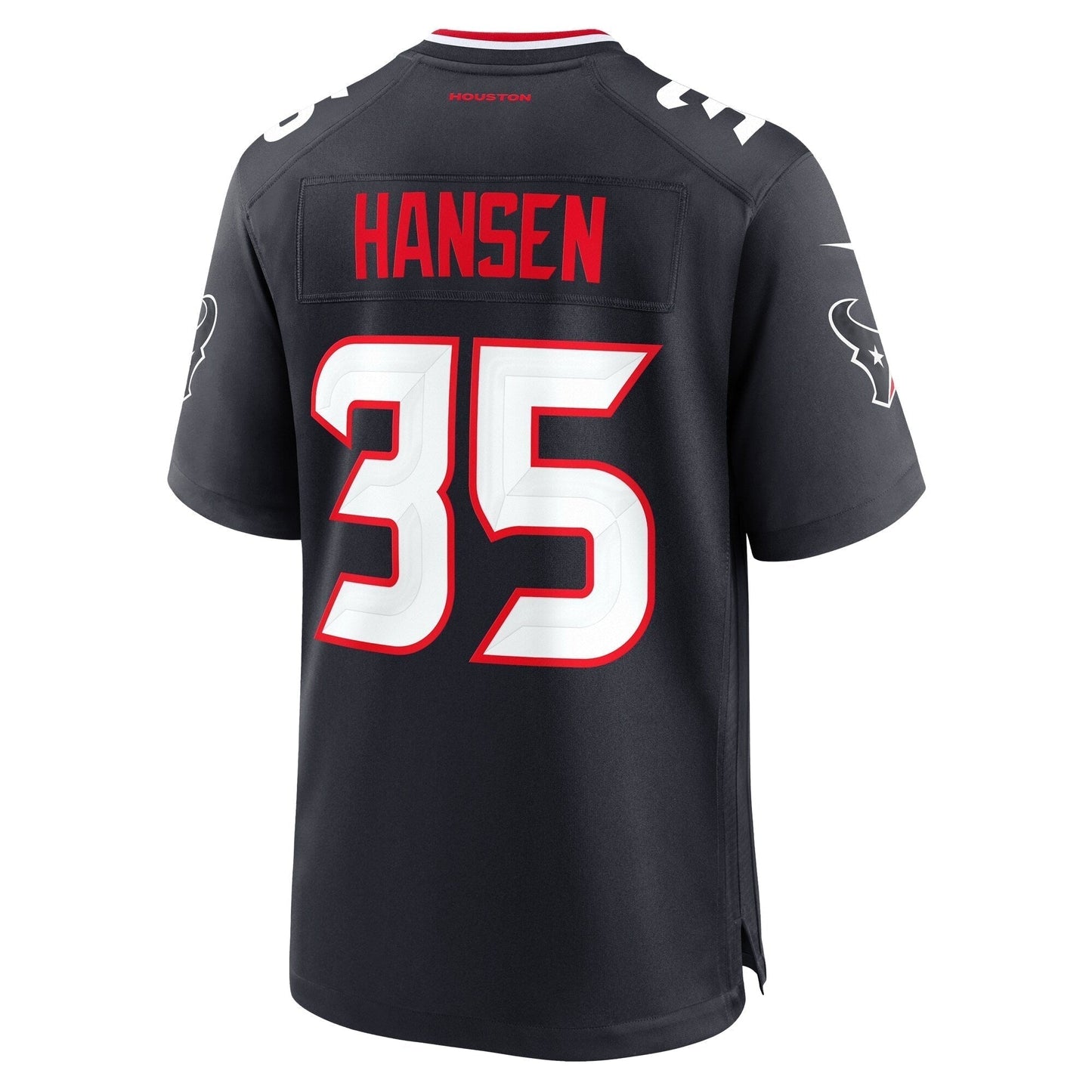 Jake Hansen Houston Texans Team Game Jersey - Navy