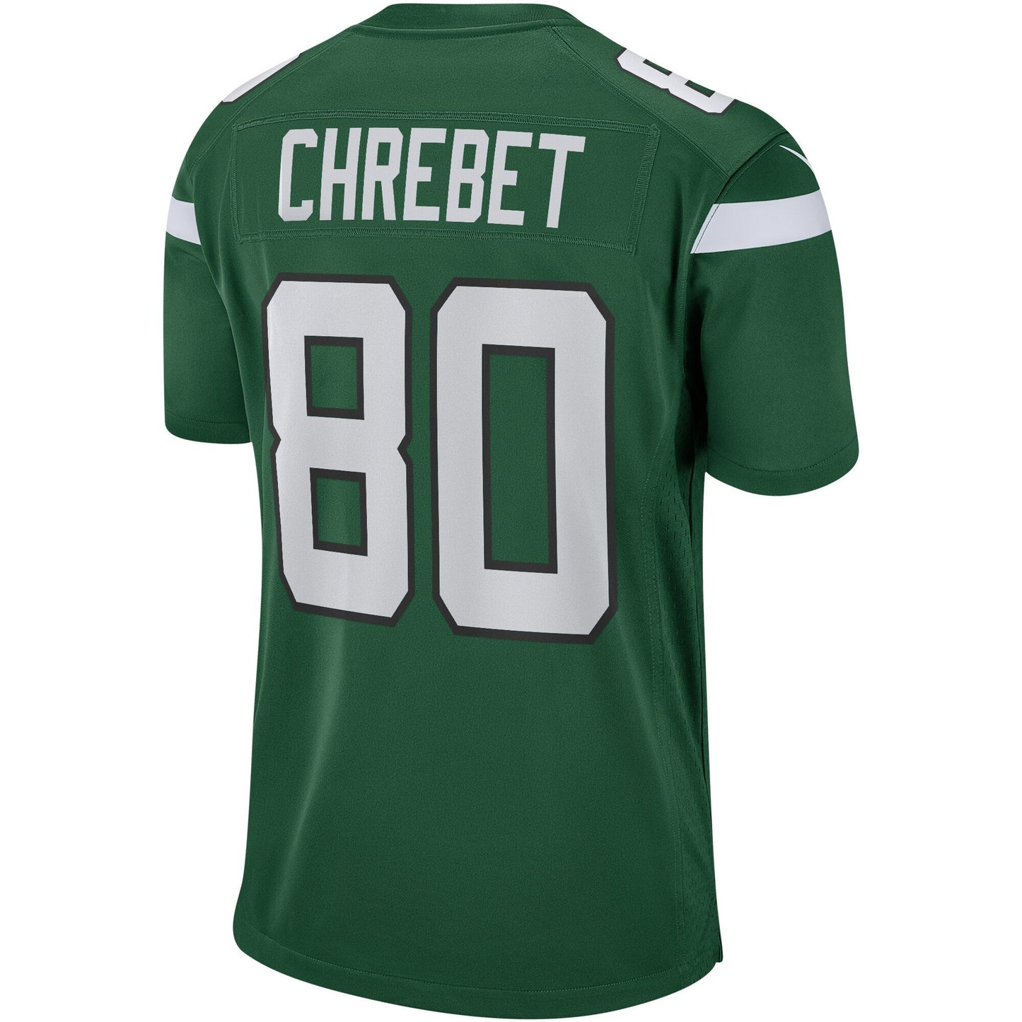 Wayne Chrebet New York Jets Game Retired Jersey - Gotham Green