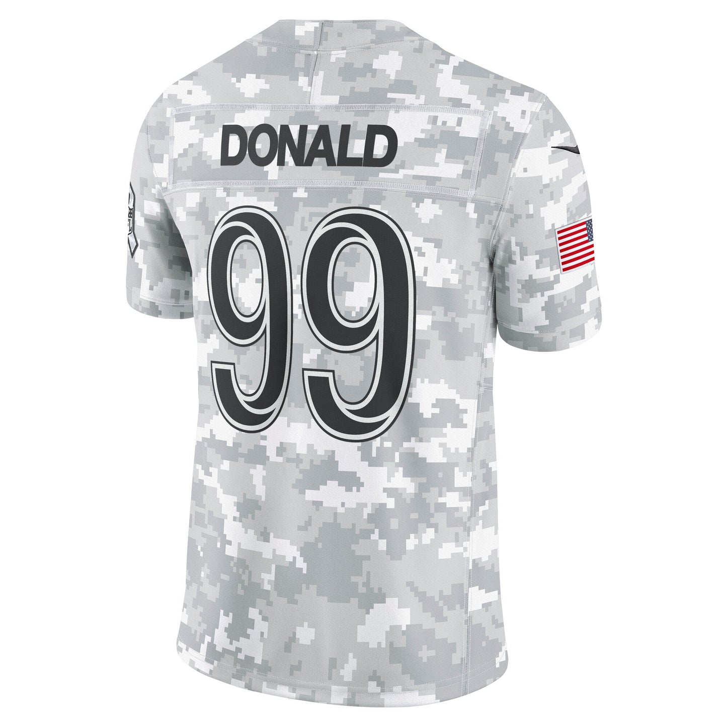 Aaron Donald Los Angeles Rams 2024 Salute to Service Retired Limited Jersey - Arctic Camo