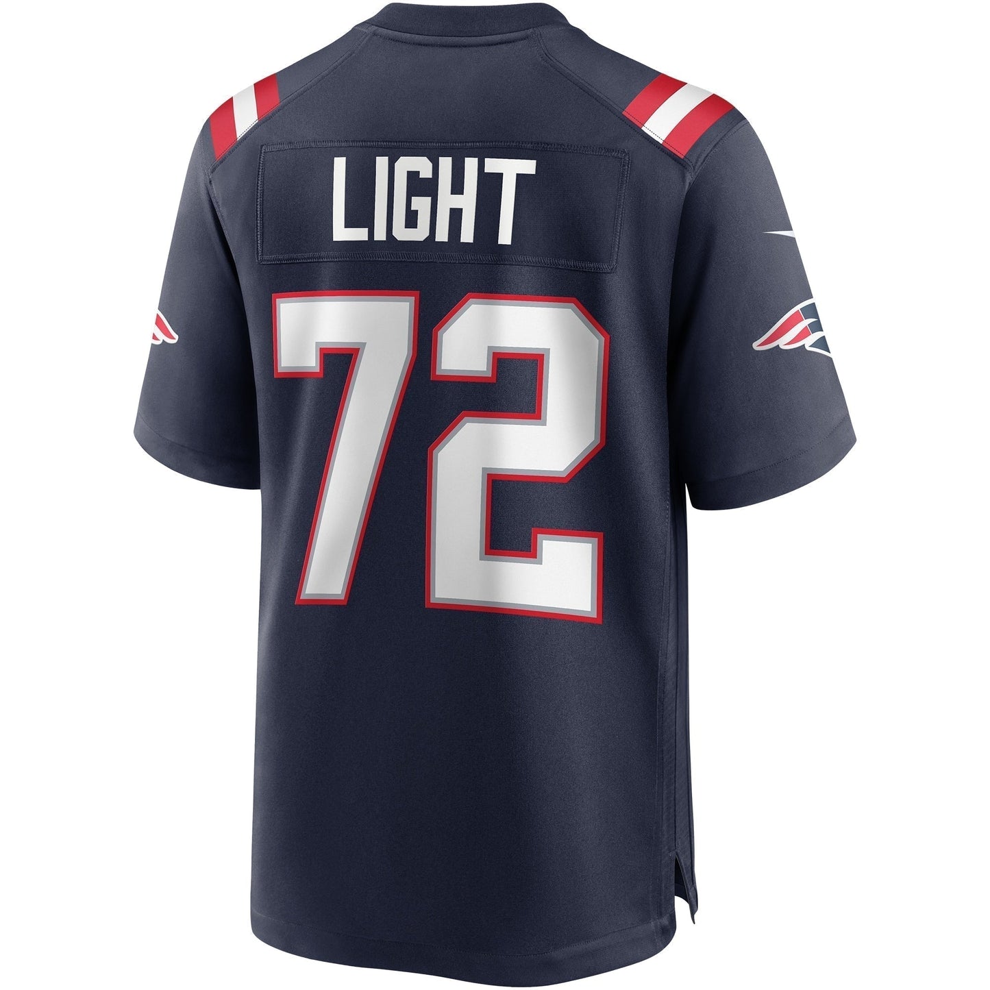Matt Light New England Patriots Game Retired Jersey - Navy