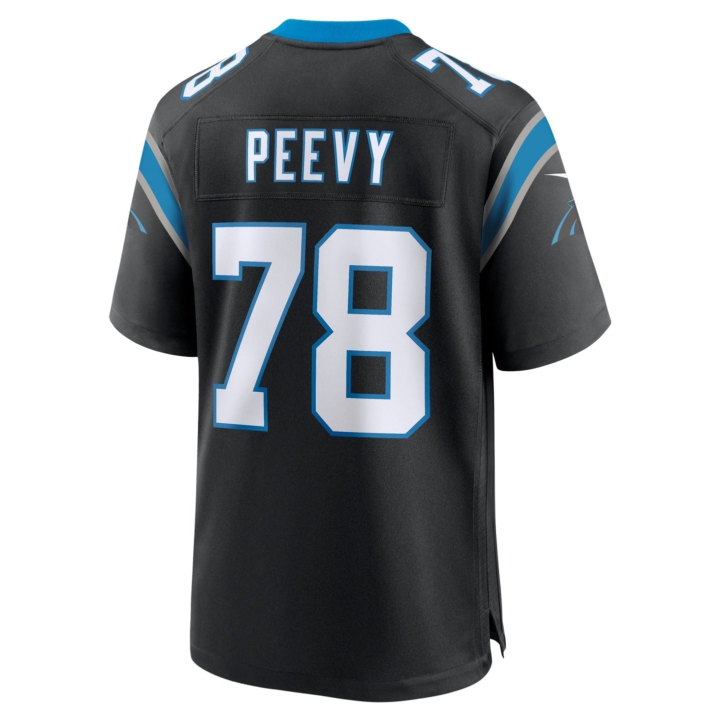 Jayden Peevy Carolina Panthers Game Jersey - Black