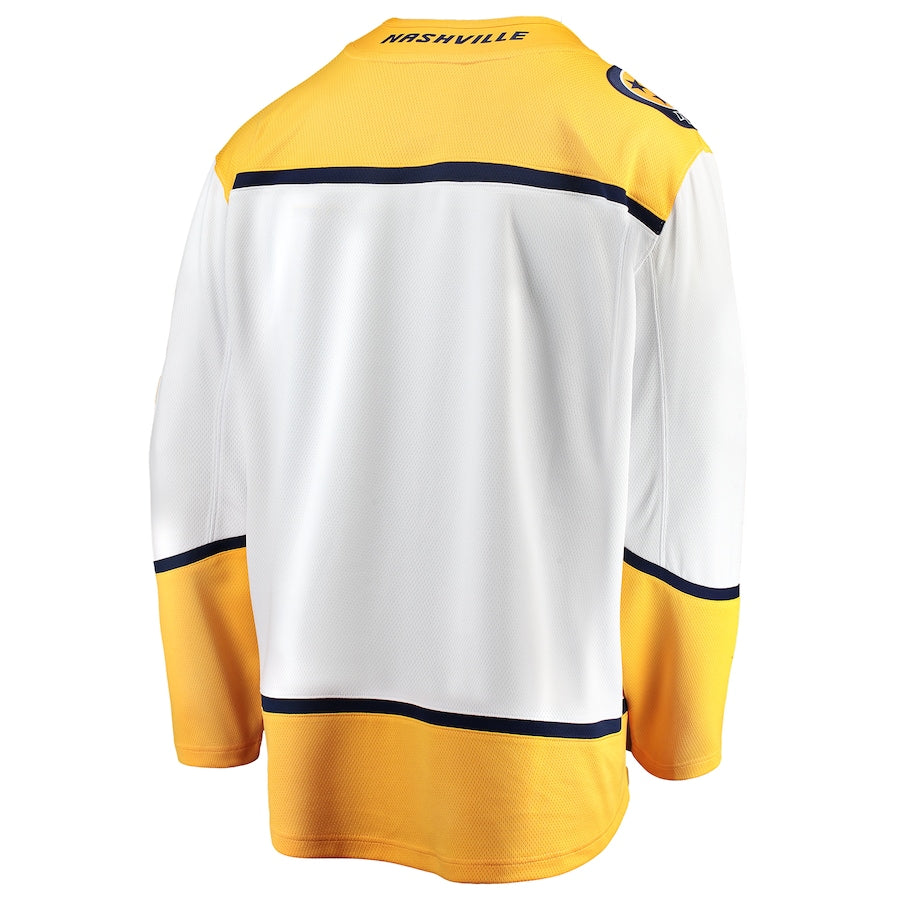 Nashville Predators Breakaway Away Blank Jersey - White