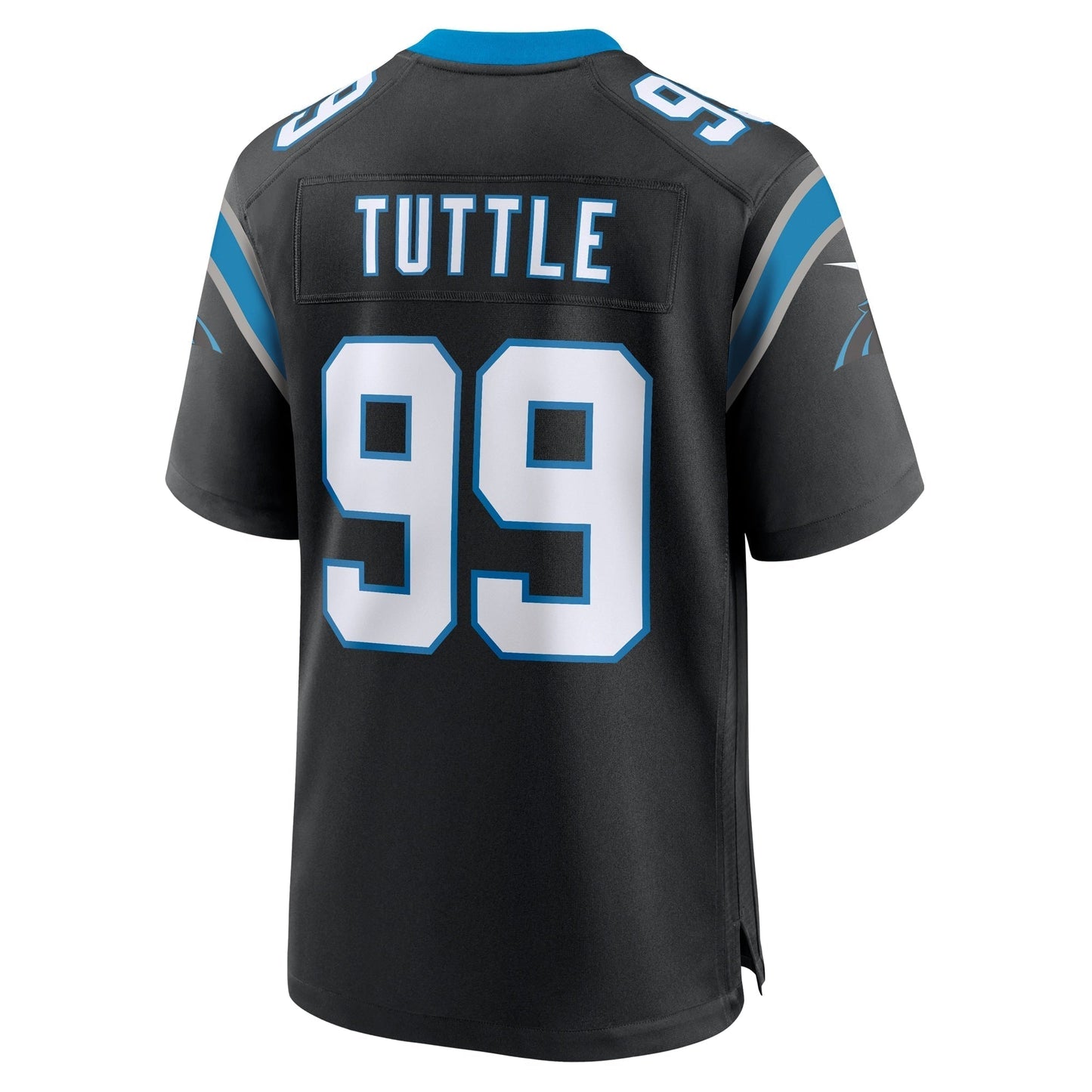 Shy Tuttle Carolina Panthers Game Jersey - Black