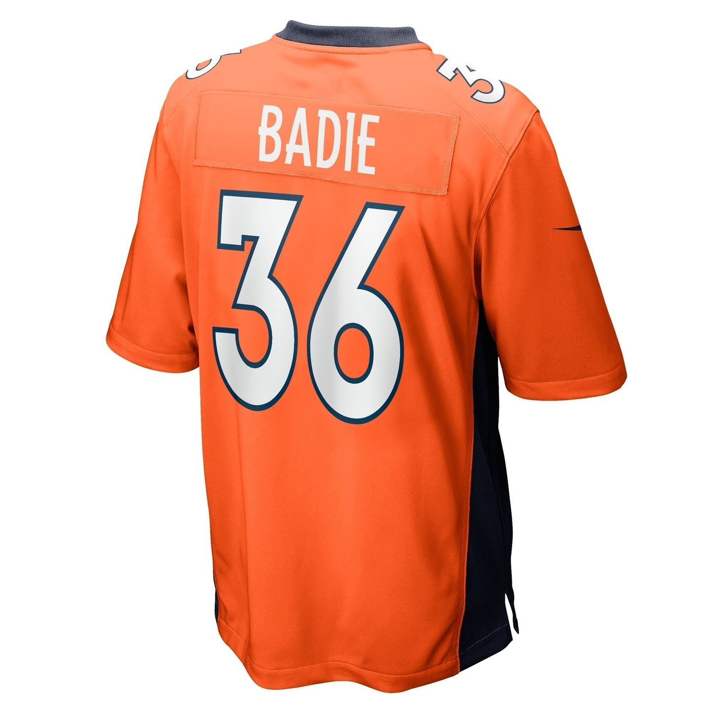 Tyler Badie Denver Broncos Team Game Jersey - Orange