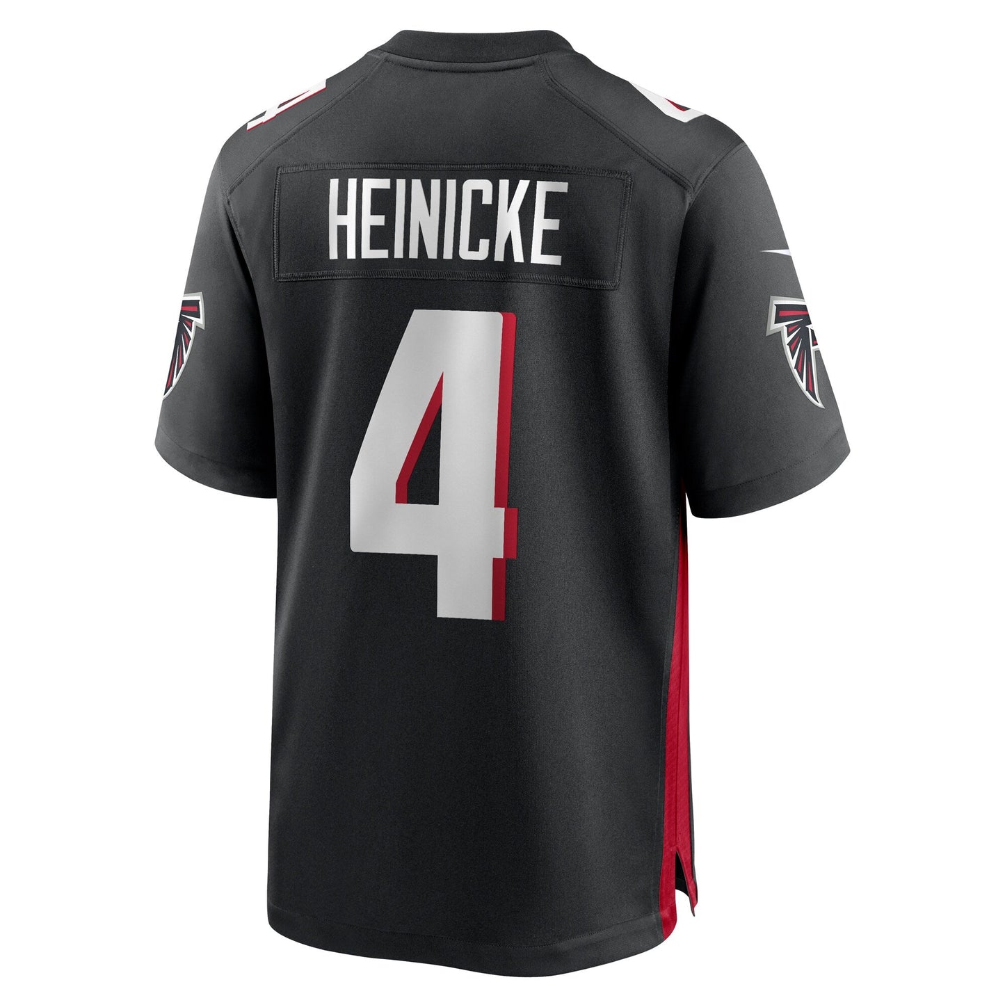 Taylor Heinicke Atlanta Falcons Game Jersey - Black