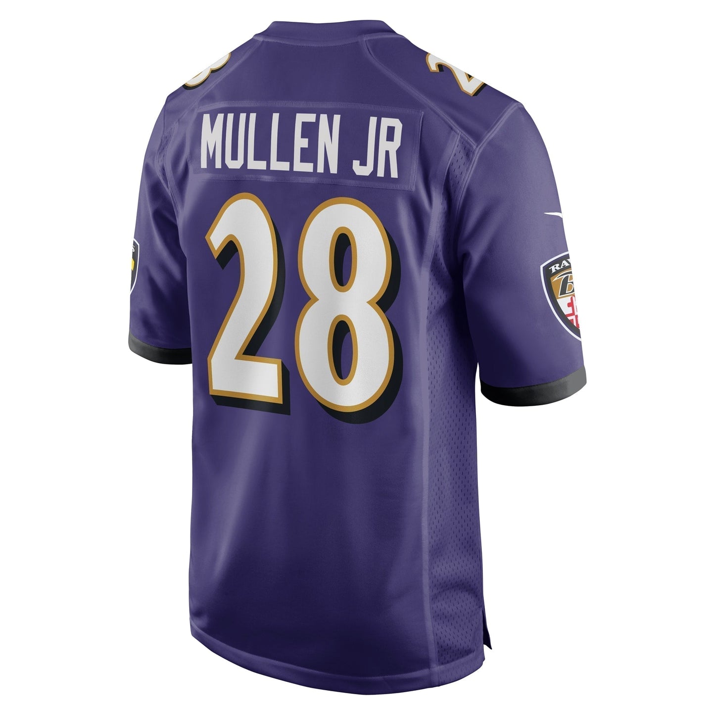 Trayvon Mullen Jr. Baltimore Ravens Team Game Jersey - Purple