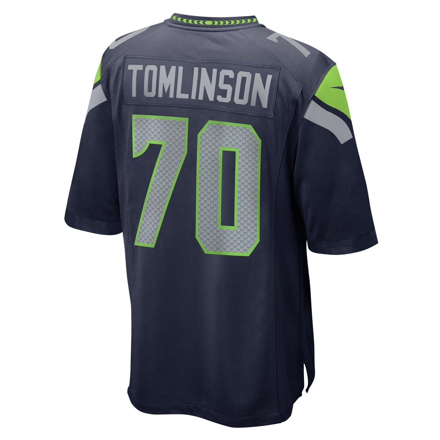 Laken Tomlinson Seattle Seahawks Game Jersey - College Navy
