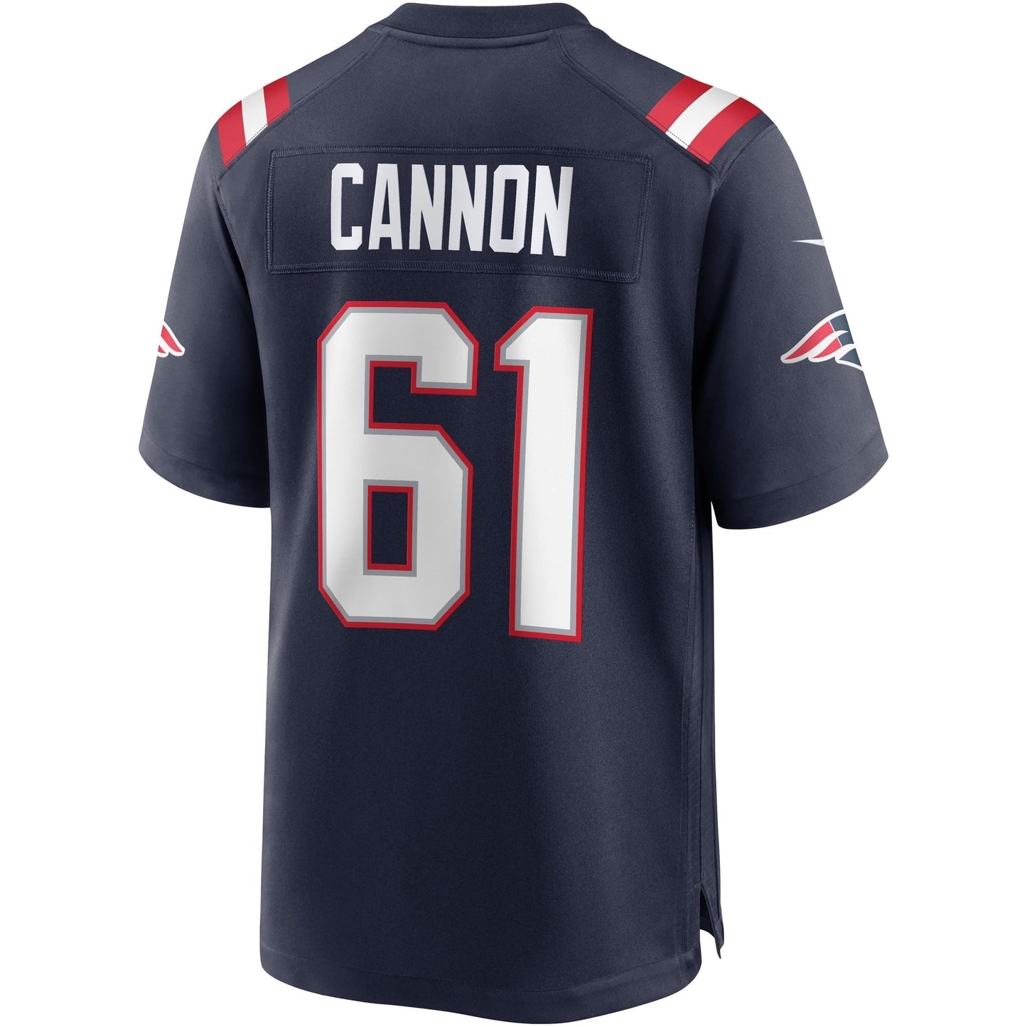 Marcus Cannon New England Patriots Game Jersey - Navy