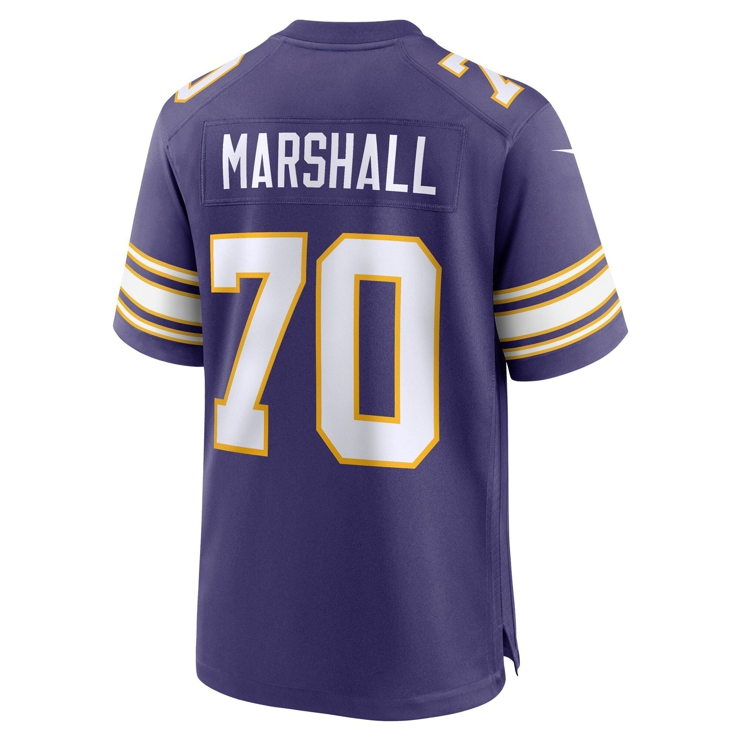 Jim Marshall Minnesota Vikings Classic Retired Jersey - Purple