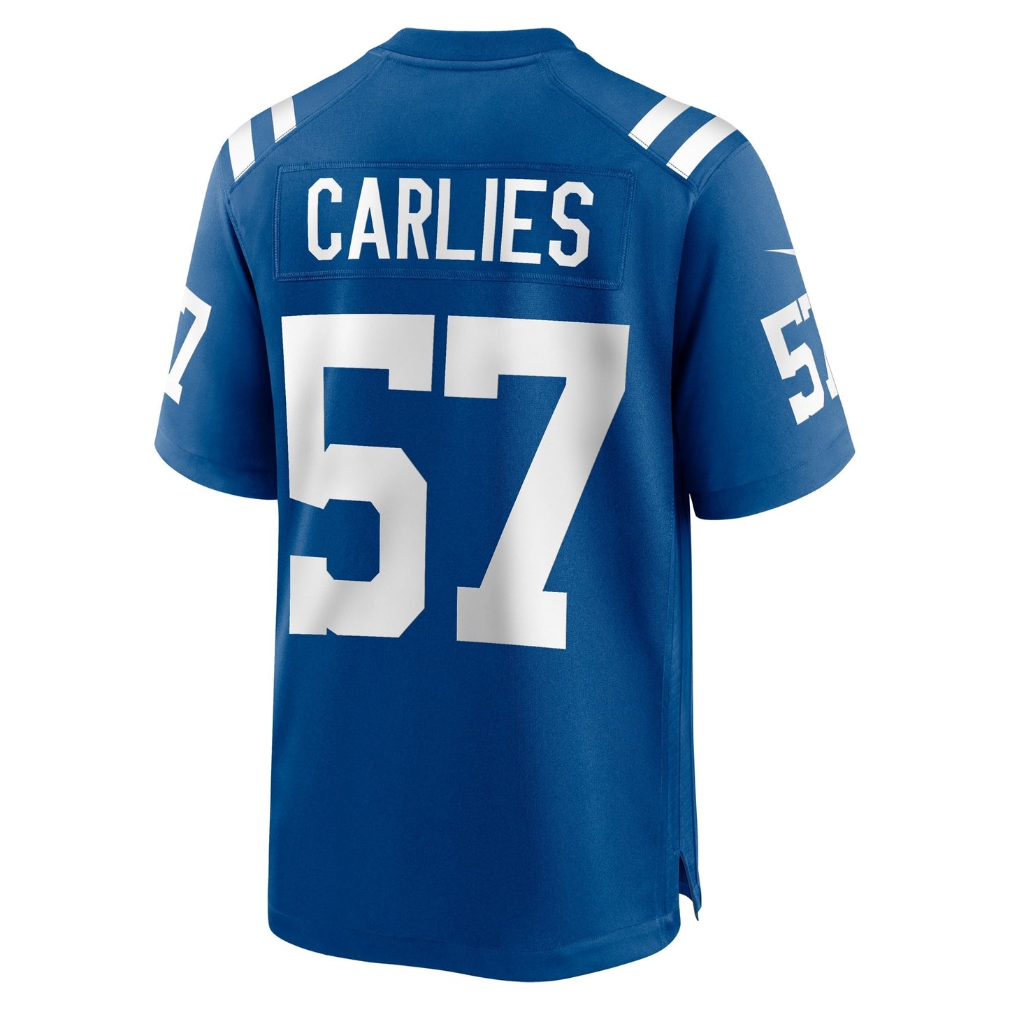 Jaylon Carlies Indianapolis Colts Game Jersey - Royal