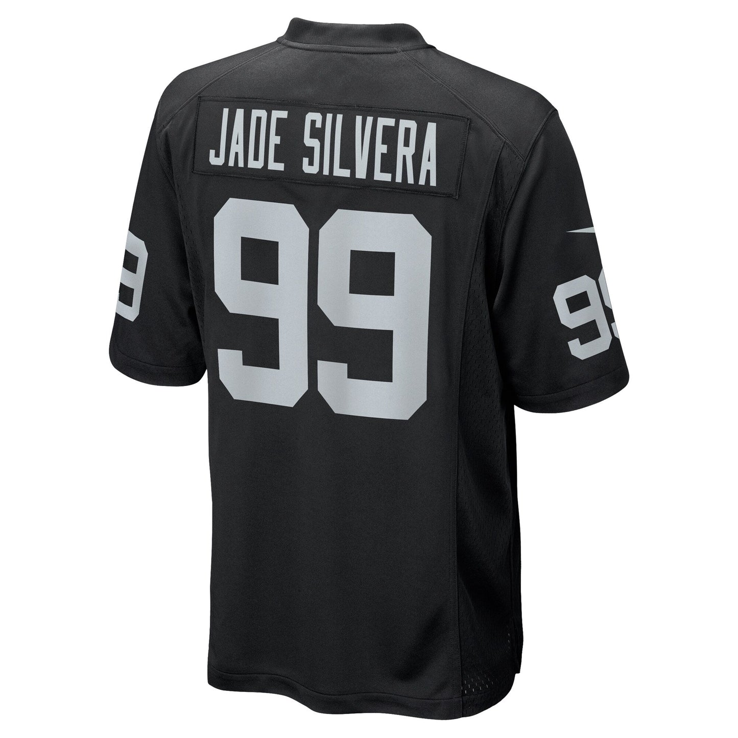 Nesta Jade Silvera Las Vegas Raiders Team Game Jersey - Black