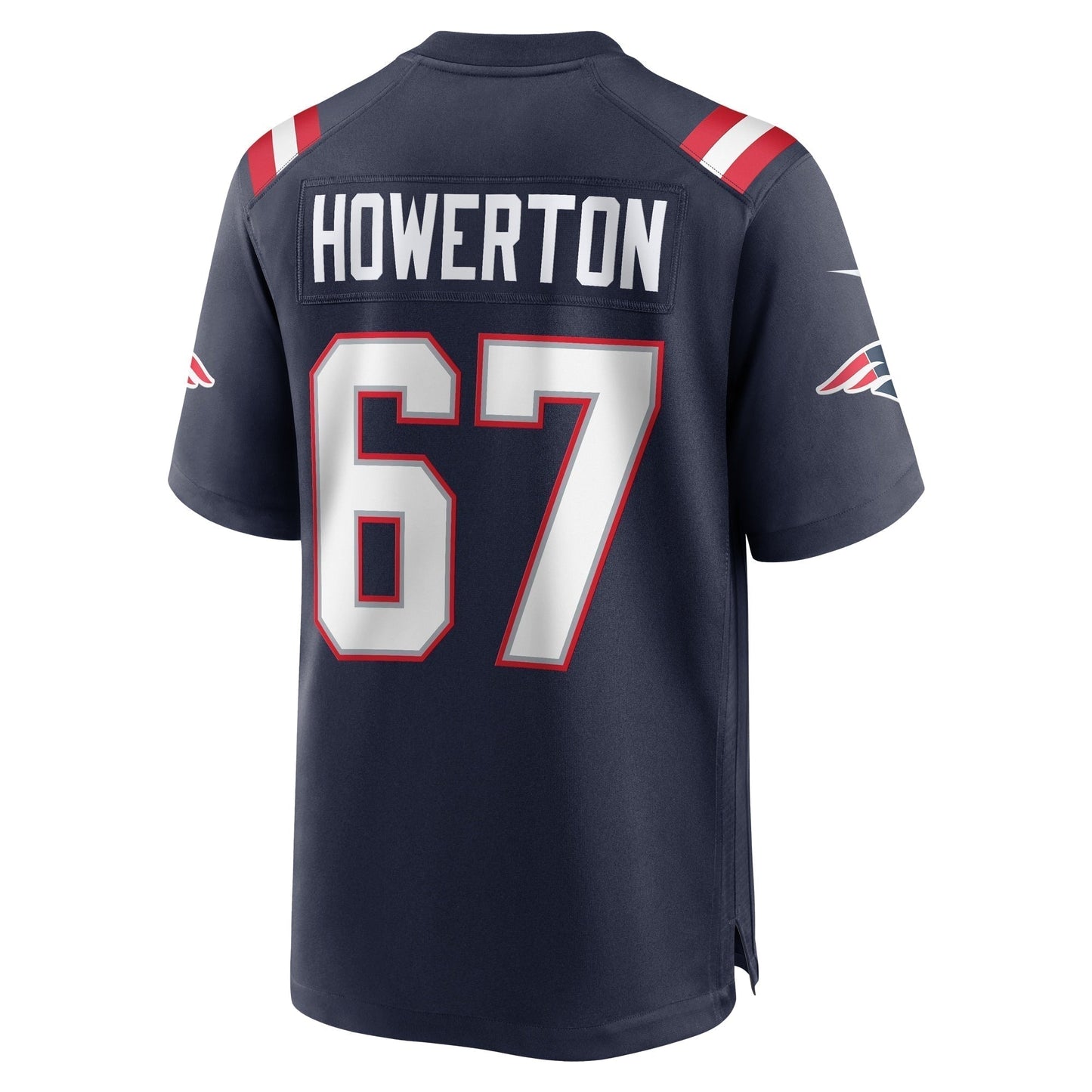 Hayden Howerton New England Patriots Home Game Jersey - Navy