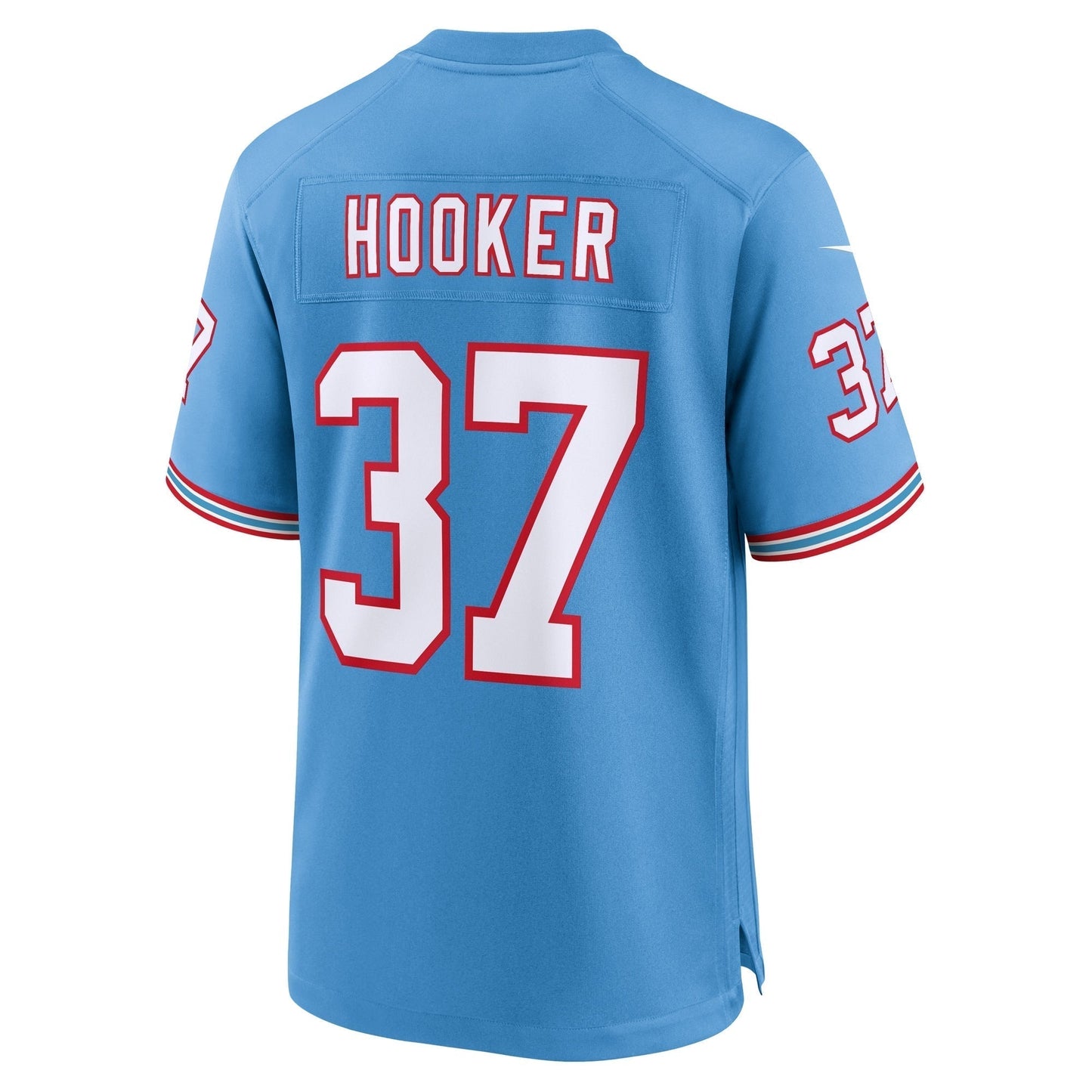 Amani Hooker Tennessee Titans Oilers Throwback Game Jersey - Light Blue