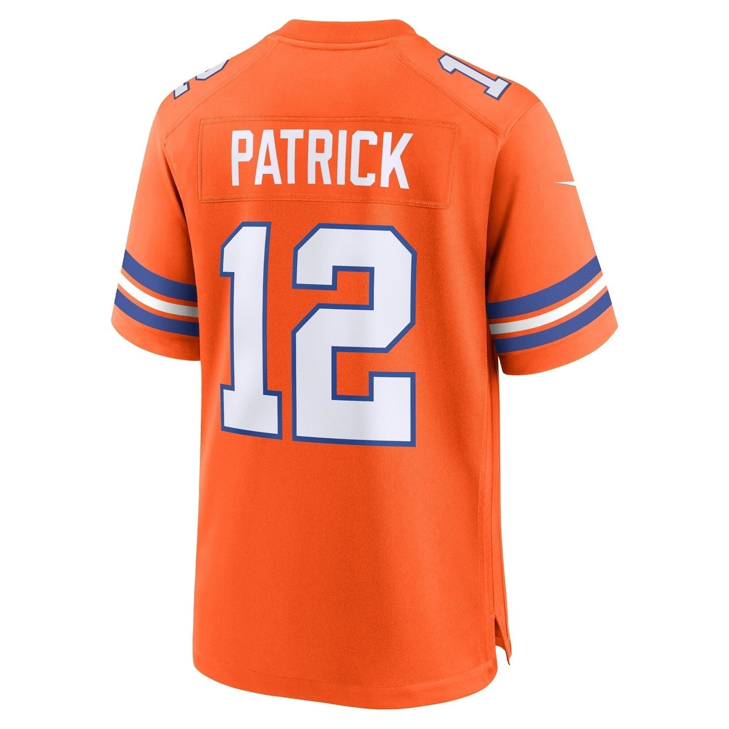 Tim Patrick Denver Broncos Mile High Collection 1977 Throwback Game Jersey - Orange