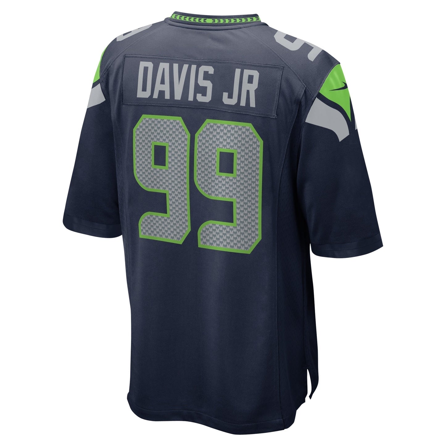 Carl Davis Jr. Seattle Seahawks Game Jersey - College Navy