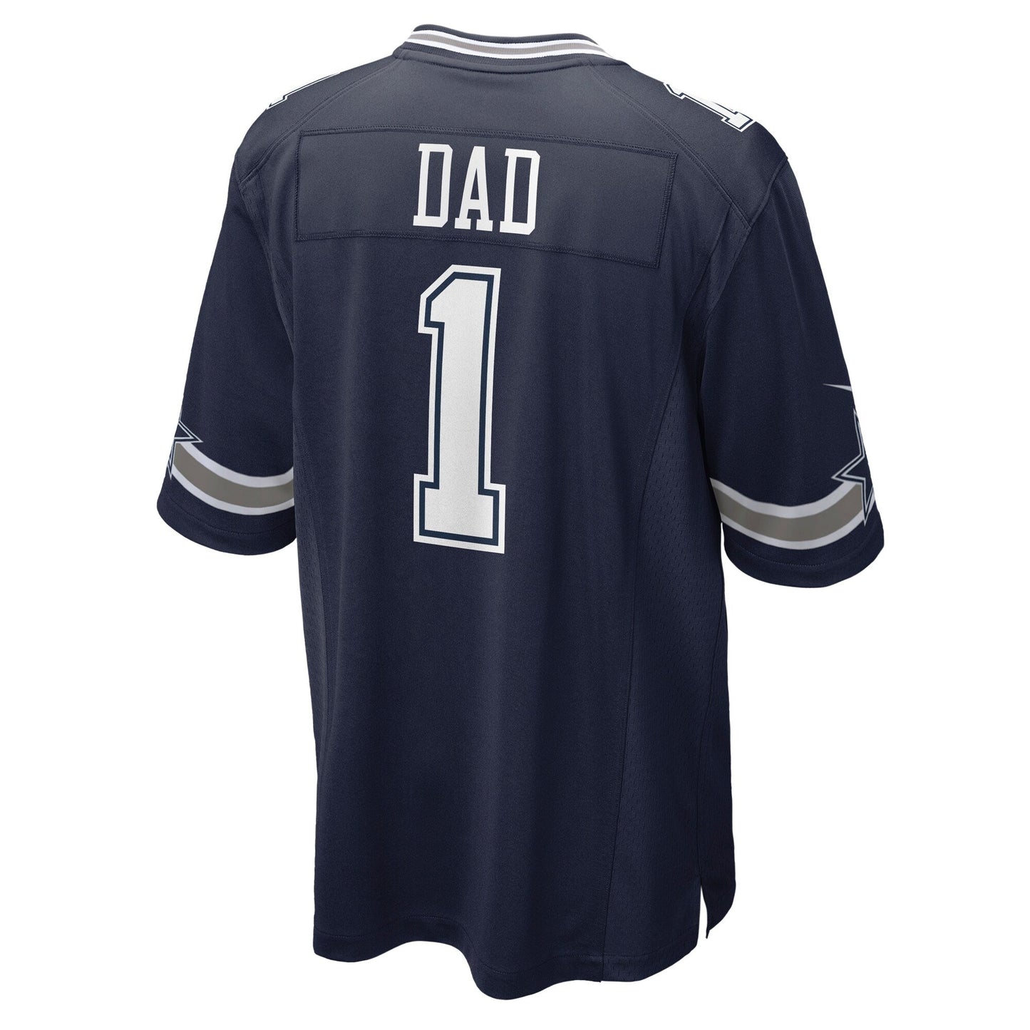 Number 1 Dad Dallas Cowboys Game Jersey - Navy