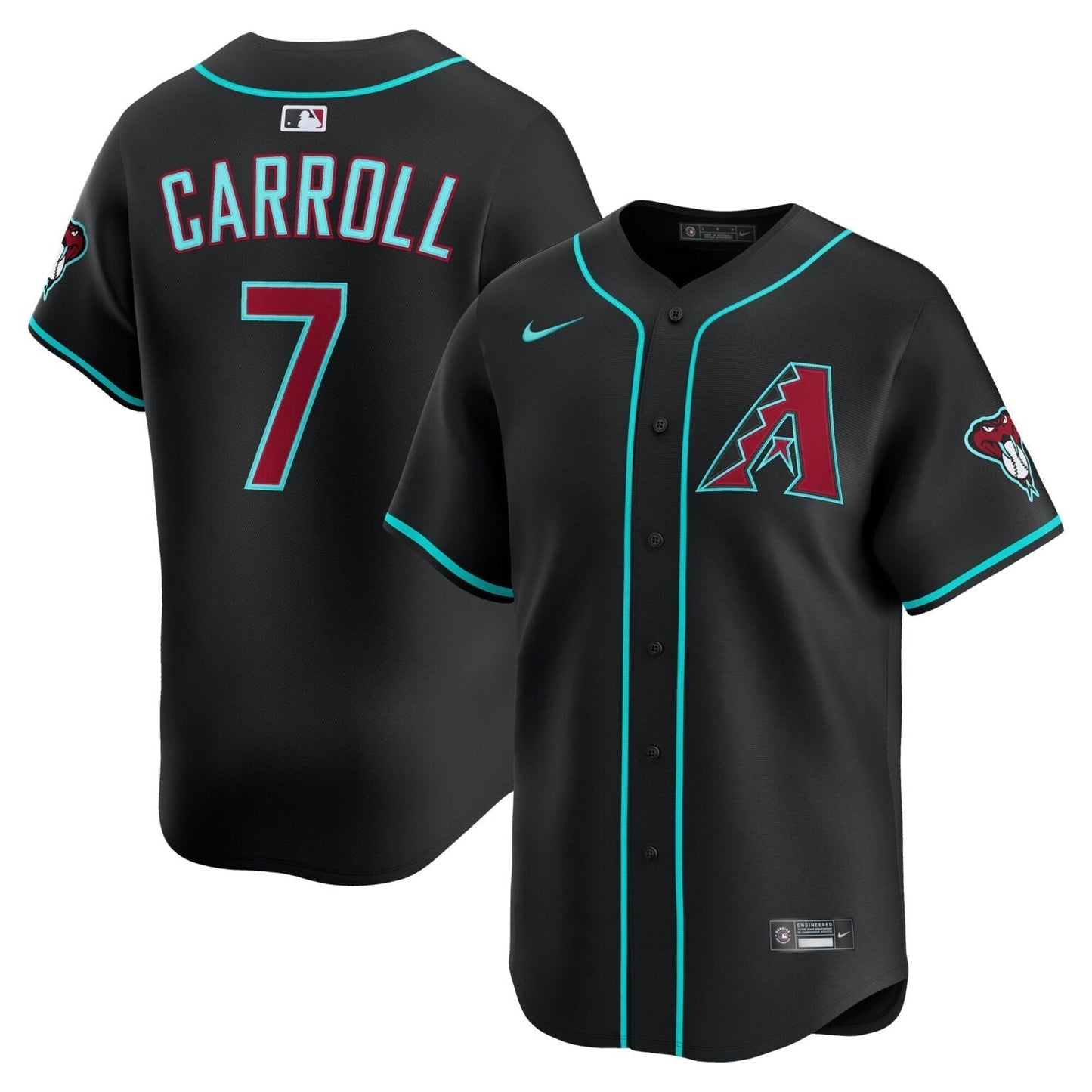 Corbin Carroll Arizona Diamondbacks Alternate Limited Jersey Black