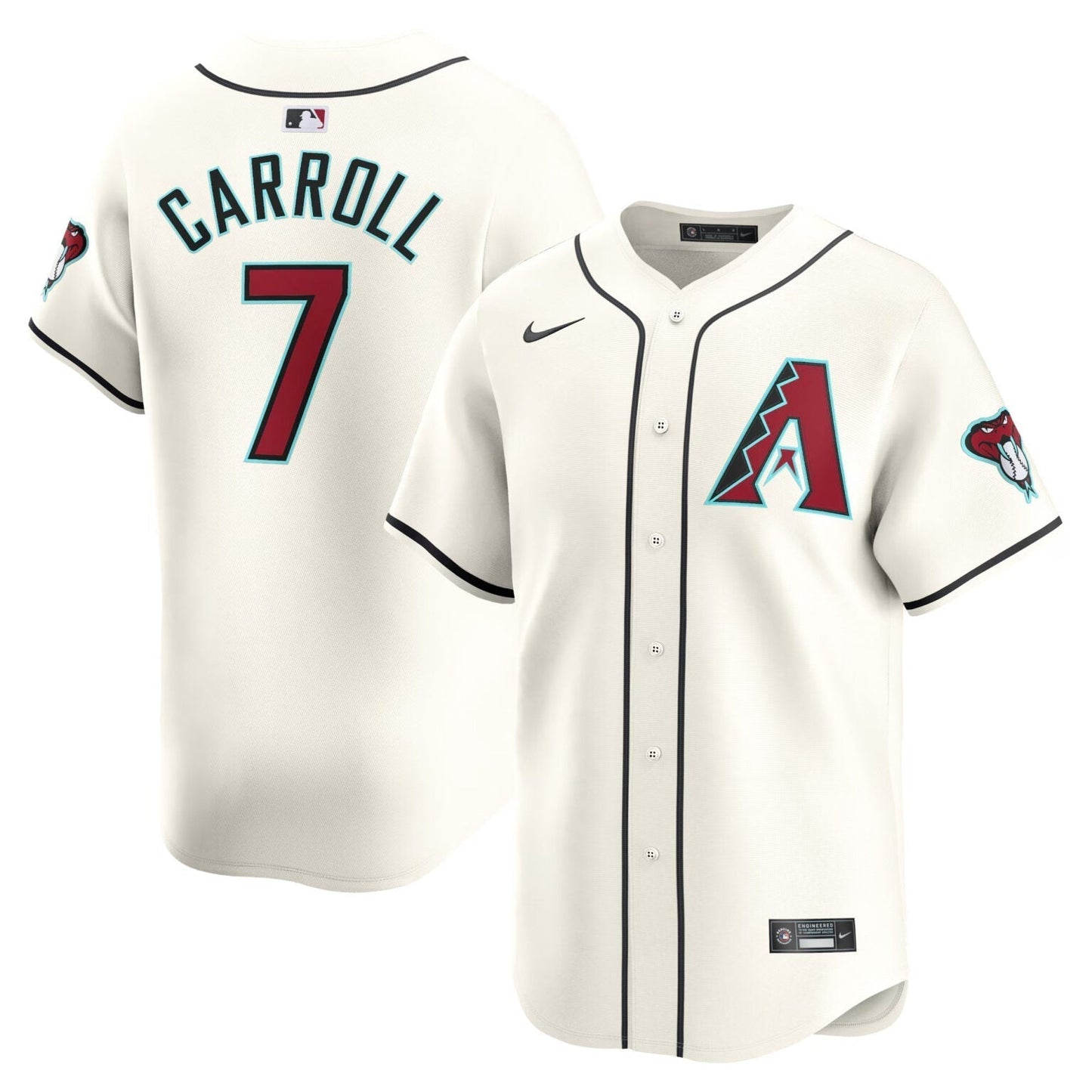 Corbin Carroll Arizona Diamondbacks Home Limited Jersey Cream
