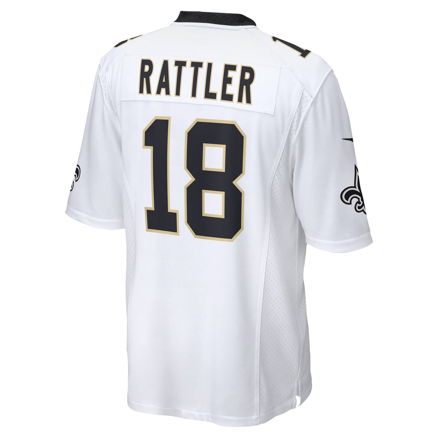 Spencer Rattler New Orleans Saints 2024 NFL Draft Game Jersey - White