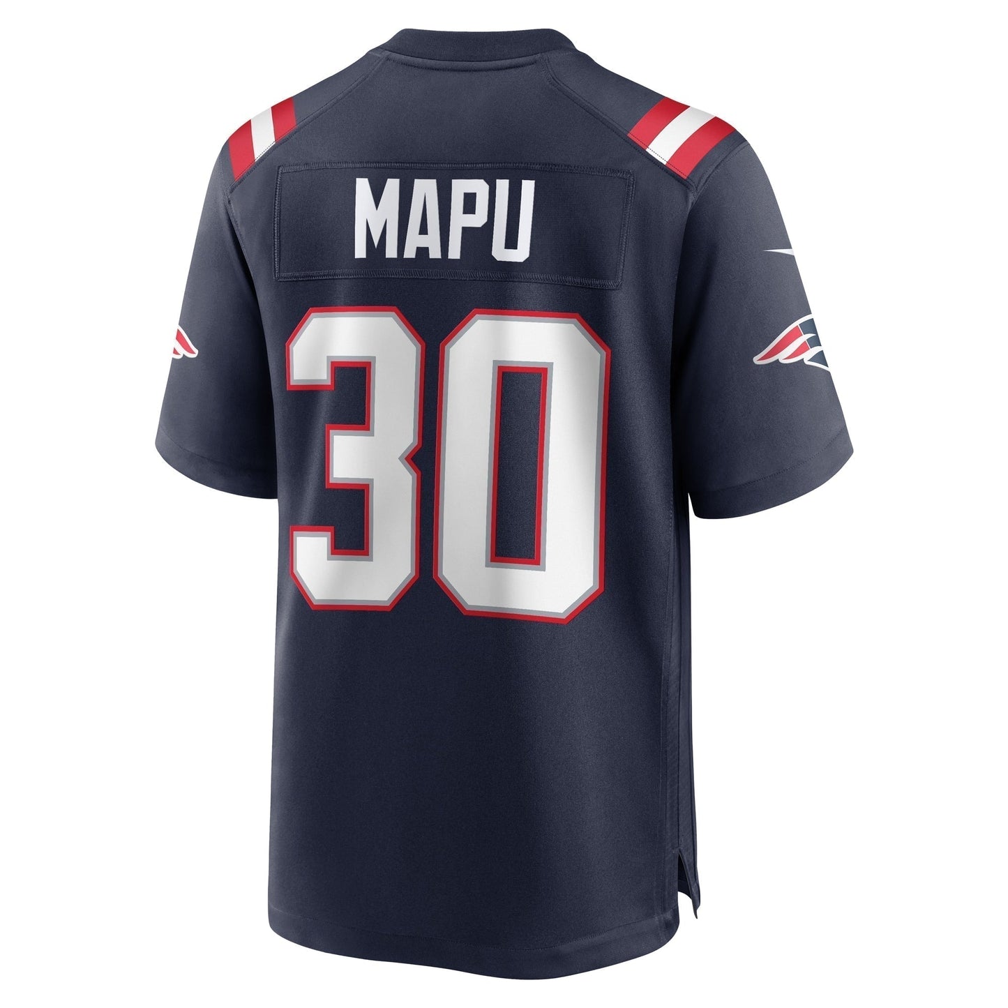 Marte Mapu New England Patriots Team Game Jersey - Navy