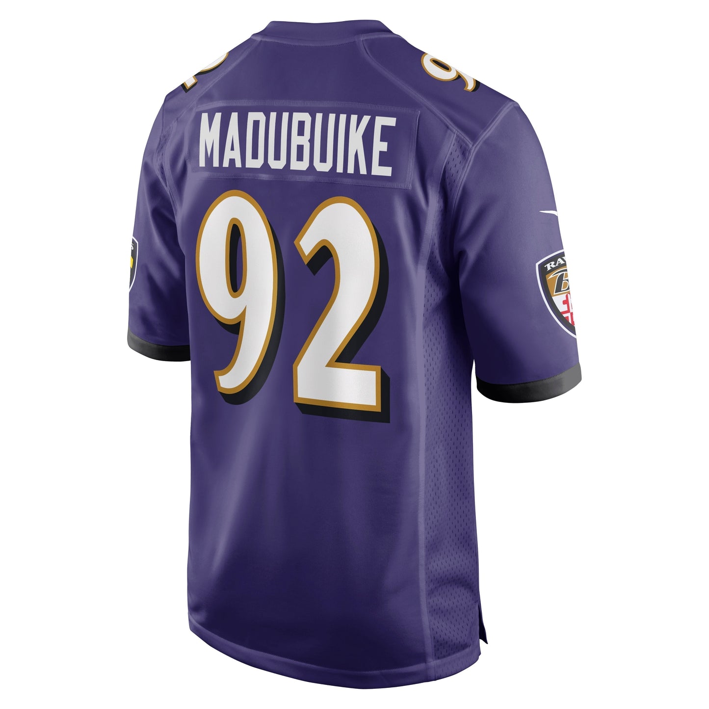 Justin Madubuike Baltimore Ravens Game Jersey - Purple