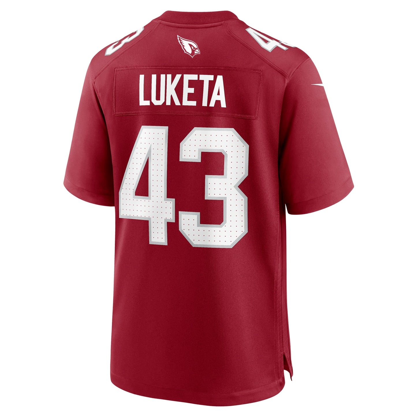 Jesse Luketa Arizona Cardinals Team Game Jersey - Cardinal
