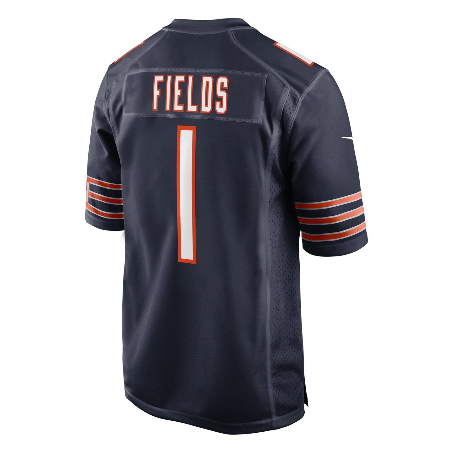 Justin Fields Chicago Bears Game Jersey - Navy